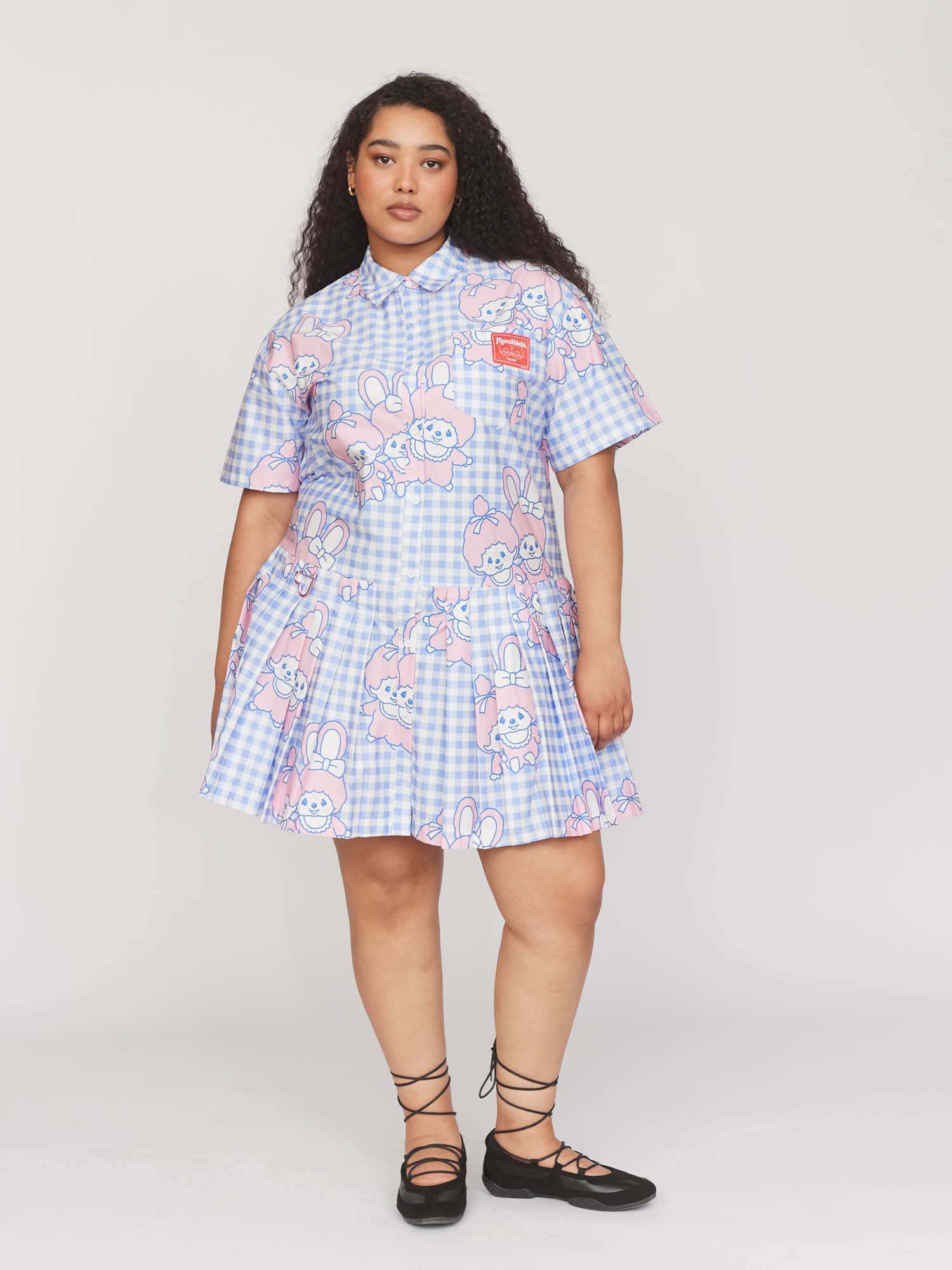 Monchhichi x Lazy Oaf Shirt Dress