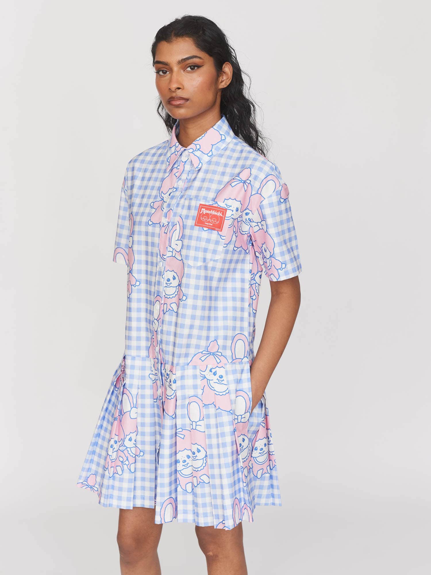 Monchhichi x Lazy Oaf Shirt Dress - Image 2