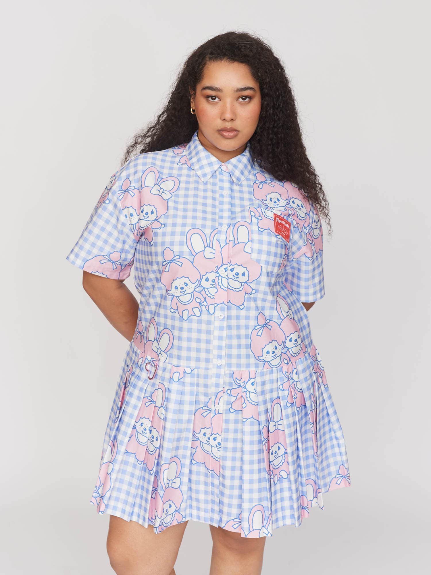 Monchhichi x Lazy Oaf Shirt Dress - Image 6
