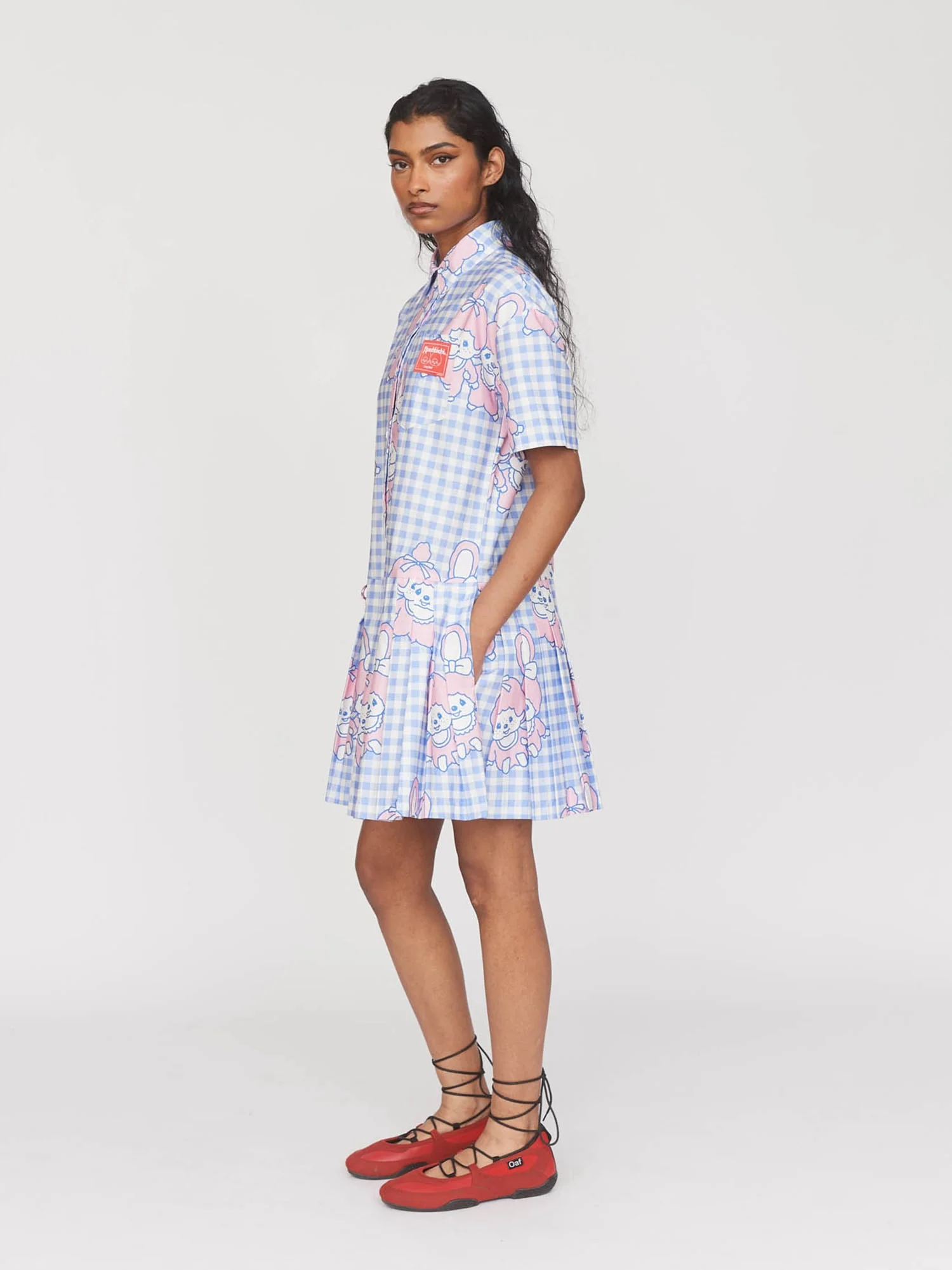Monchhichi x Lazy Oaf Shirt Dress - Image 7