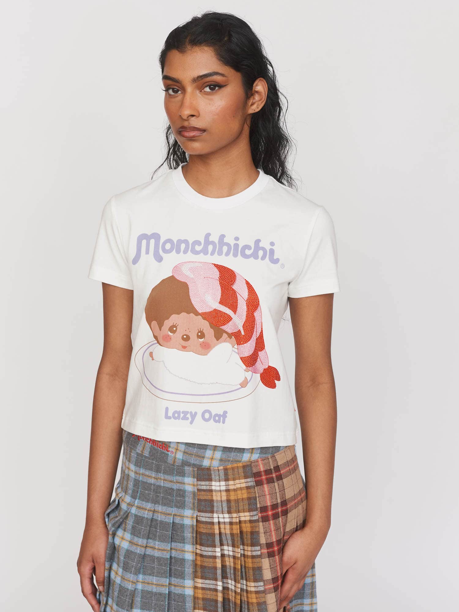 Monchhichi x Lazy Oaf Sushi Gem Fitted Tee