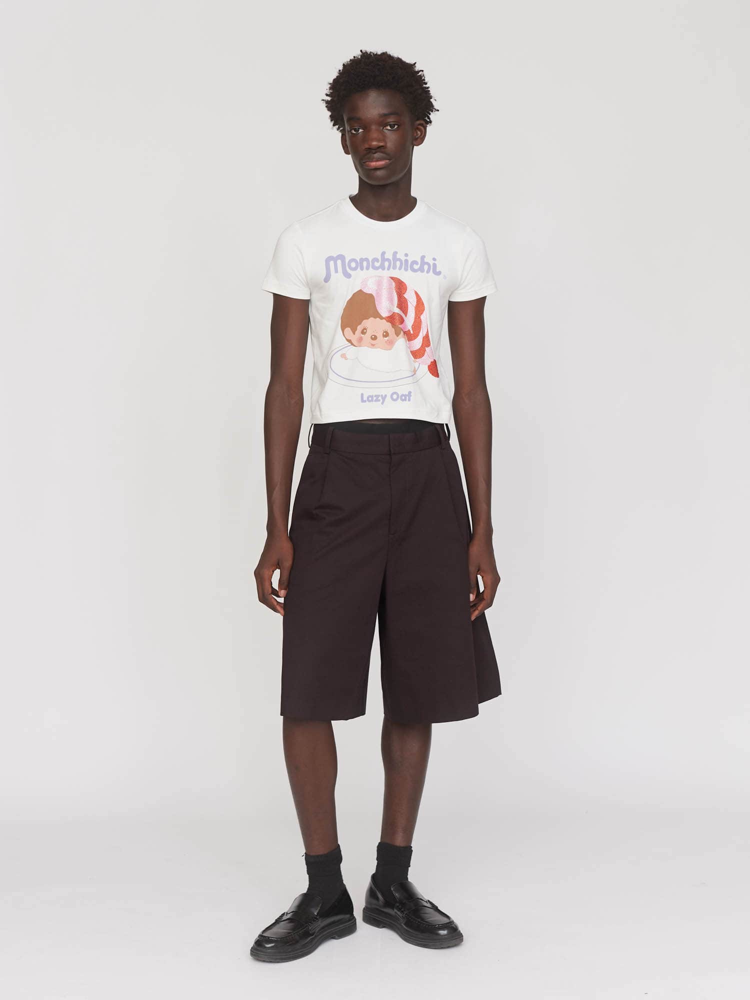 Monchhichi x Lazy Oaf Sushi Gem Fitted Tee - Image 4