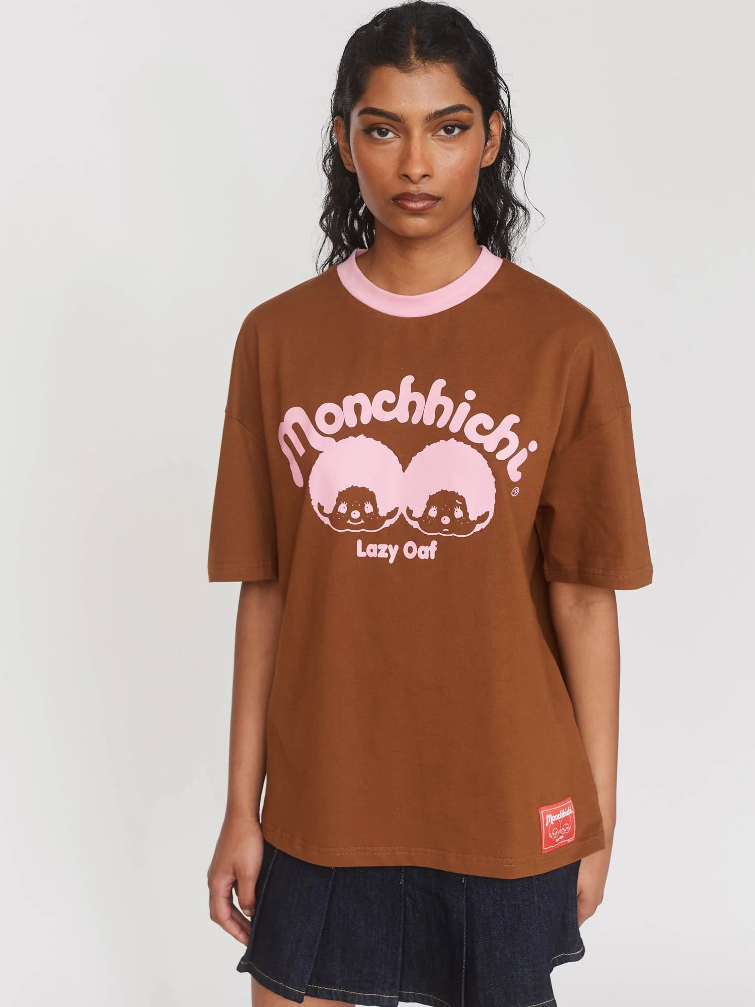 Monchhichi x Lazy Oaf T-Shirt