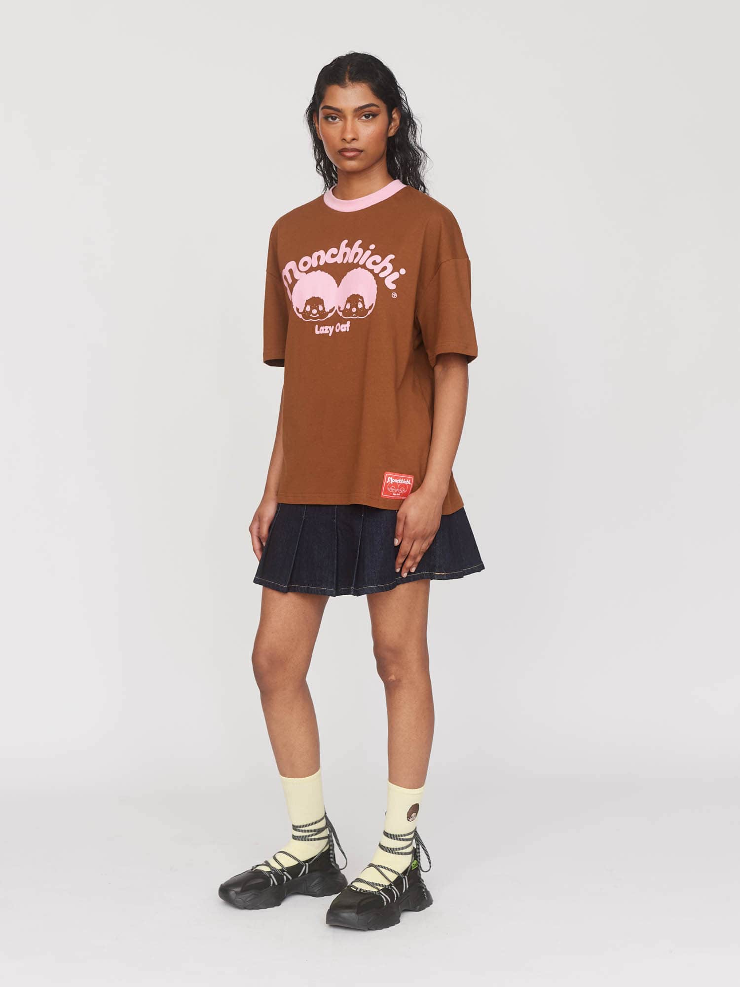 Monchhichi x Lazy Oaf T-Shirt - Image 4