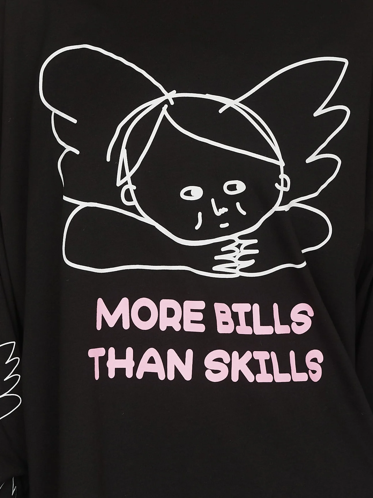 More Bills Than Skills Long-Sleeve T-Shirt - Image 4