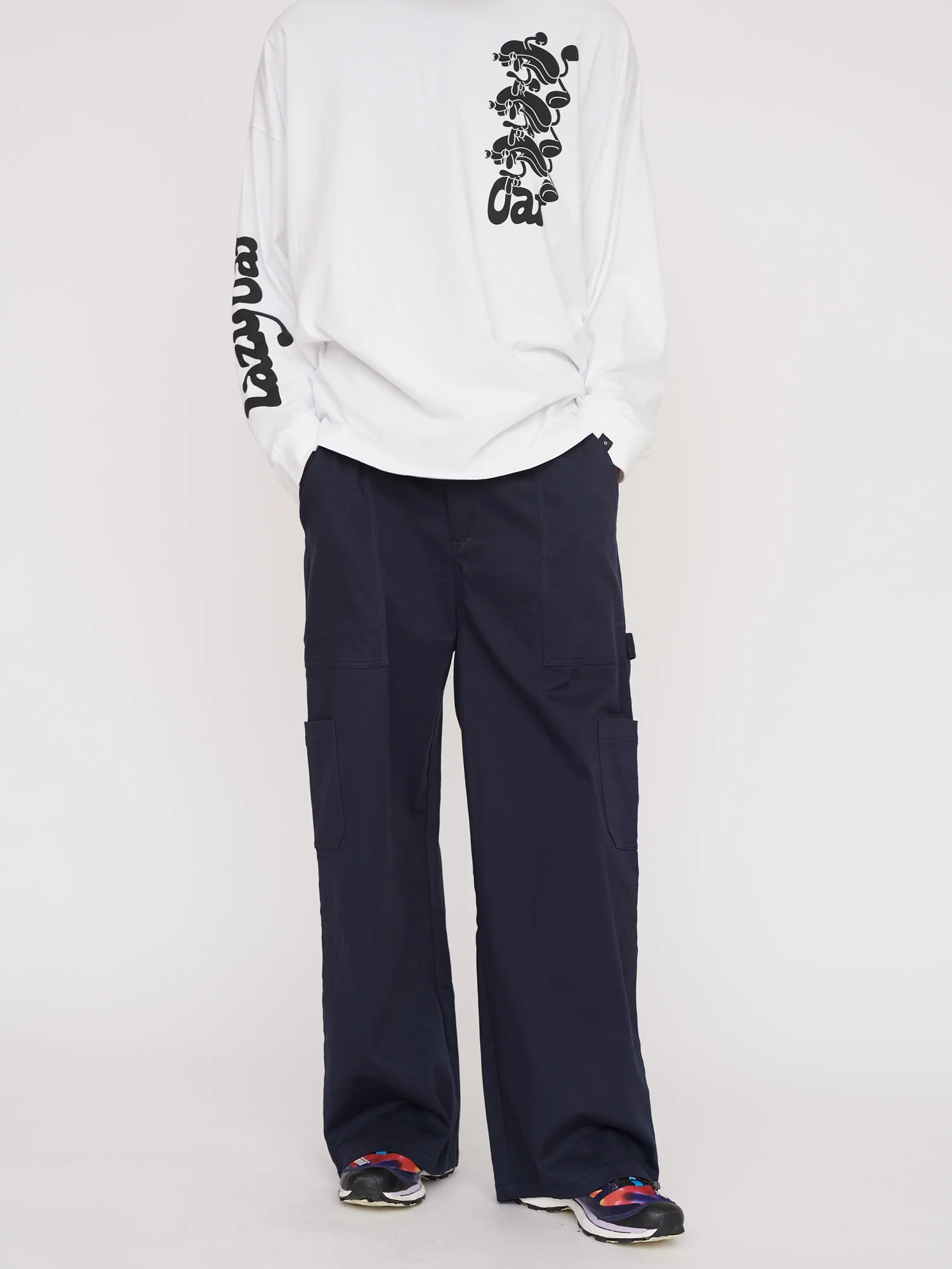 Sorry We're Open Navy Carpenter Pants - Image 3