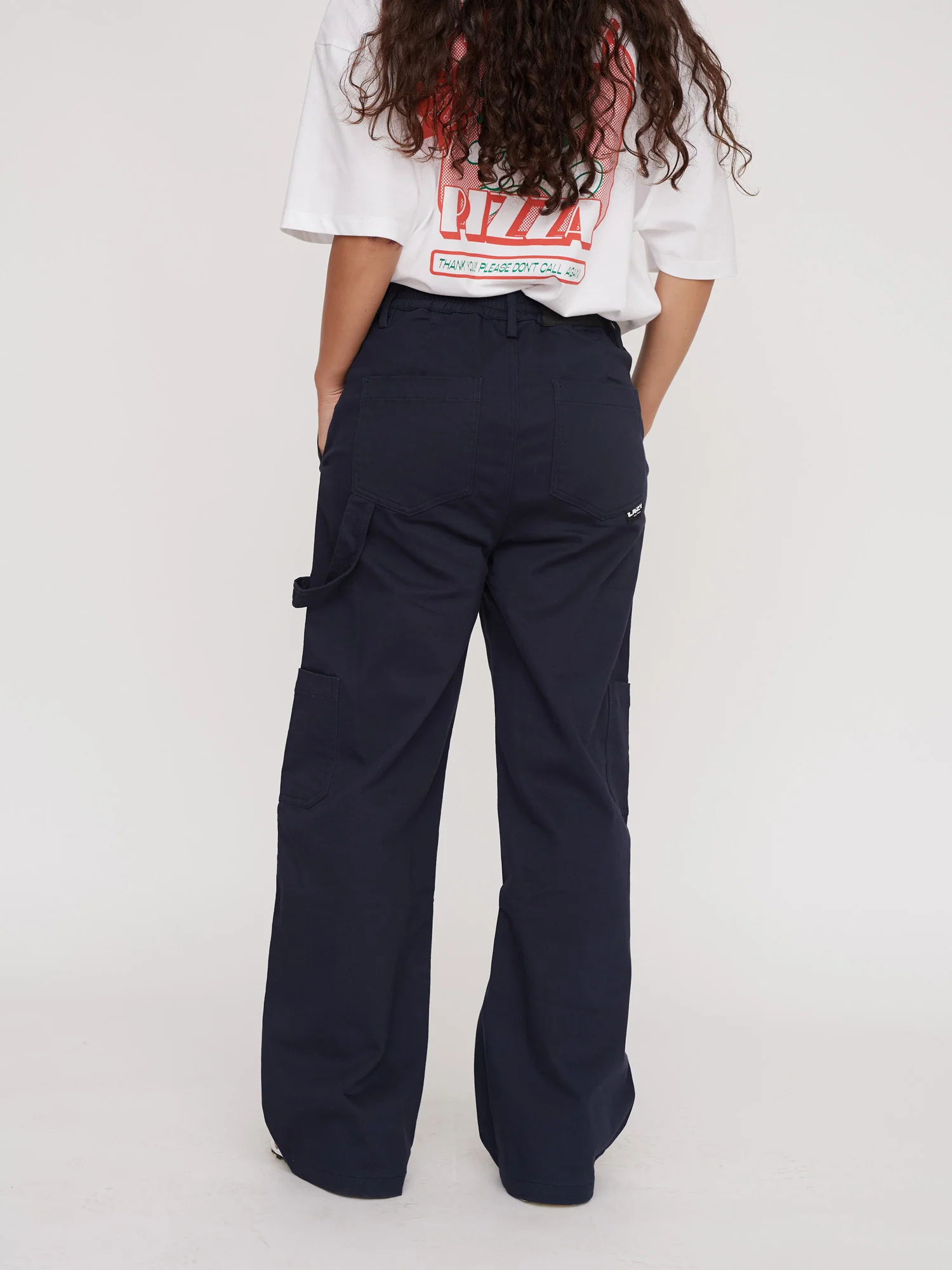 Sorry We're Open Navy Carpenter Pants - Image 4