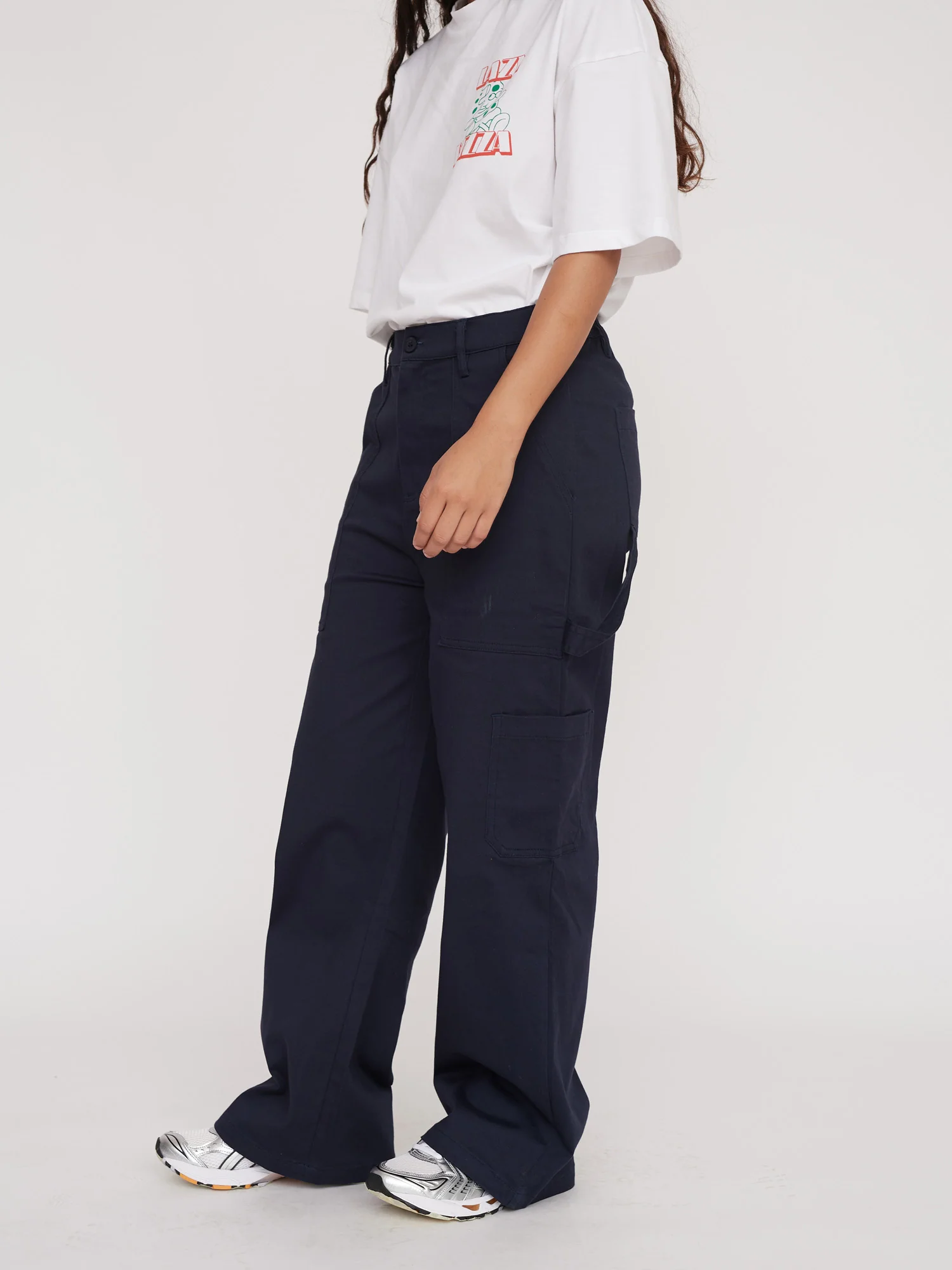 Sorry We're Open Navy Carpenter Pants - Image 8