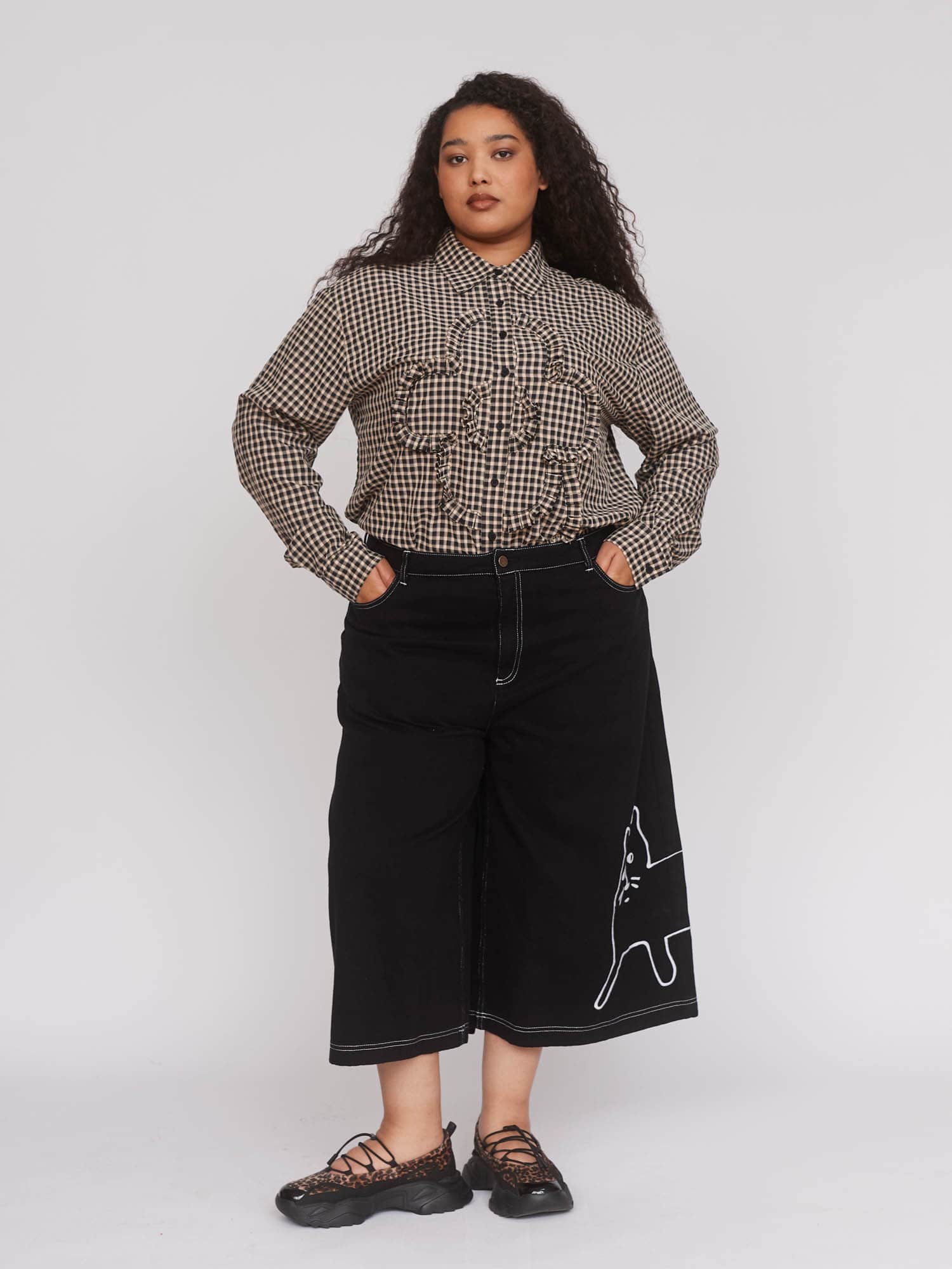 Nine Lives Cropped Trousers