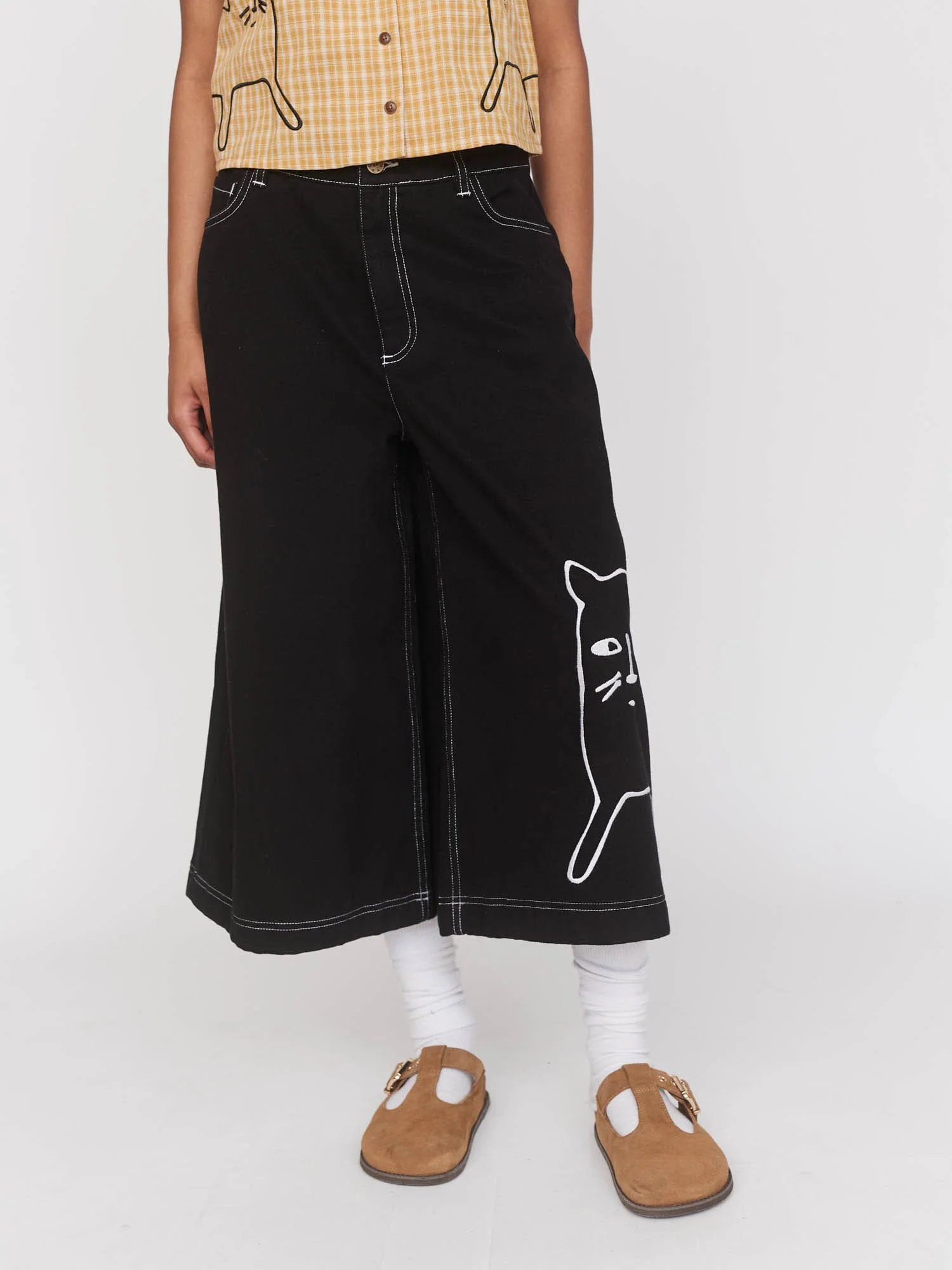 Nine Lives Cropped Trousers - Image 5