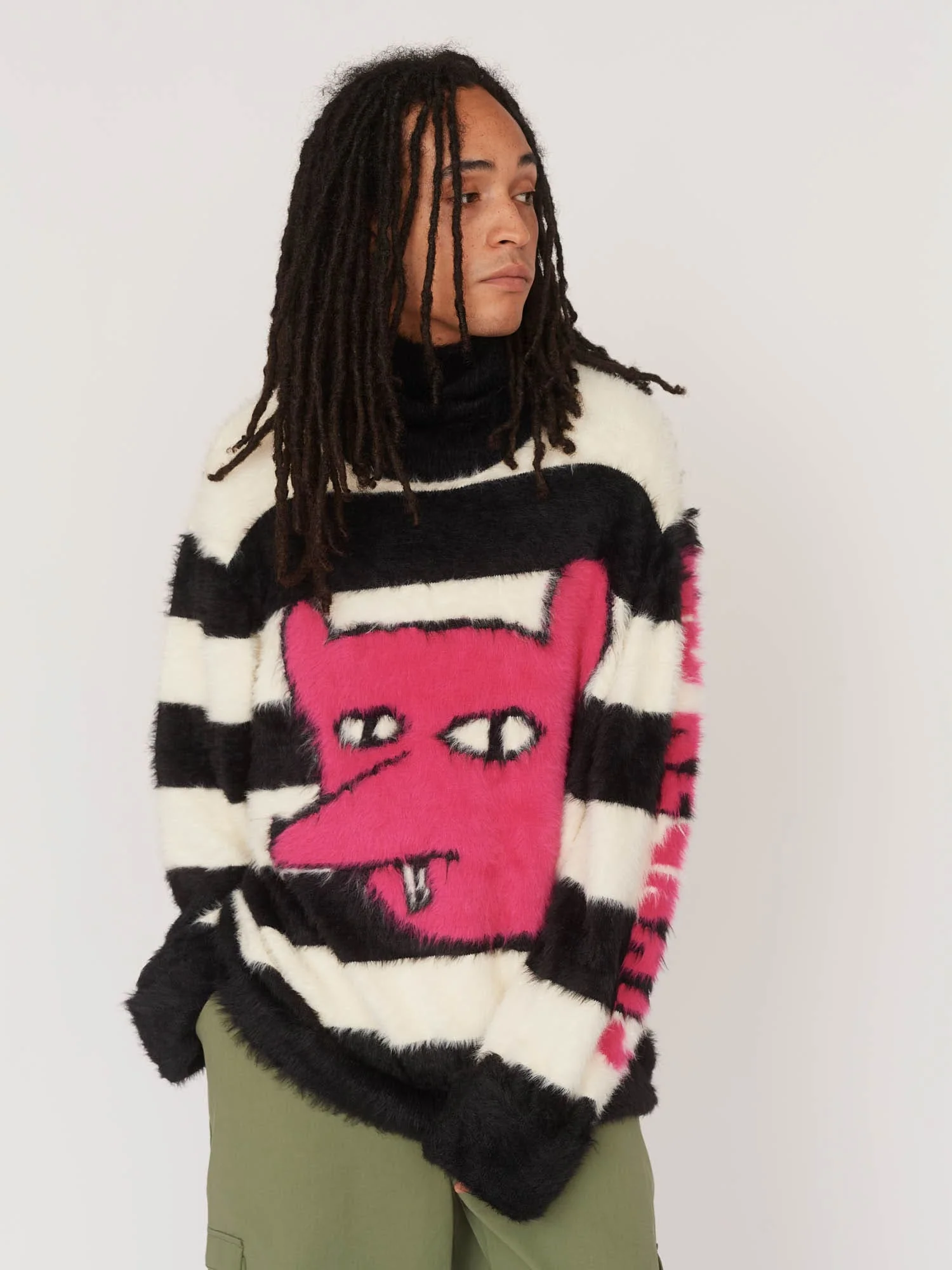No Regrats Roll Neck Knitted Jumper - Image 2