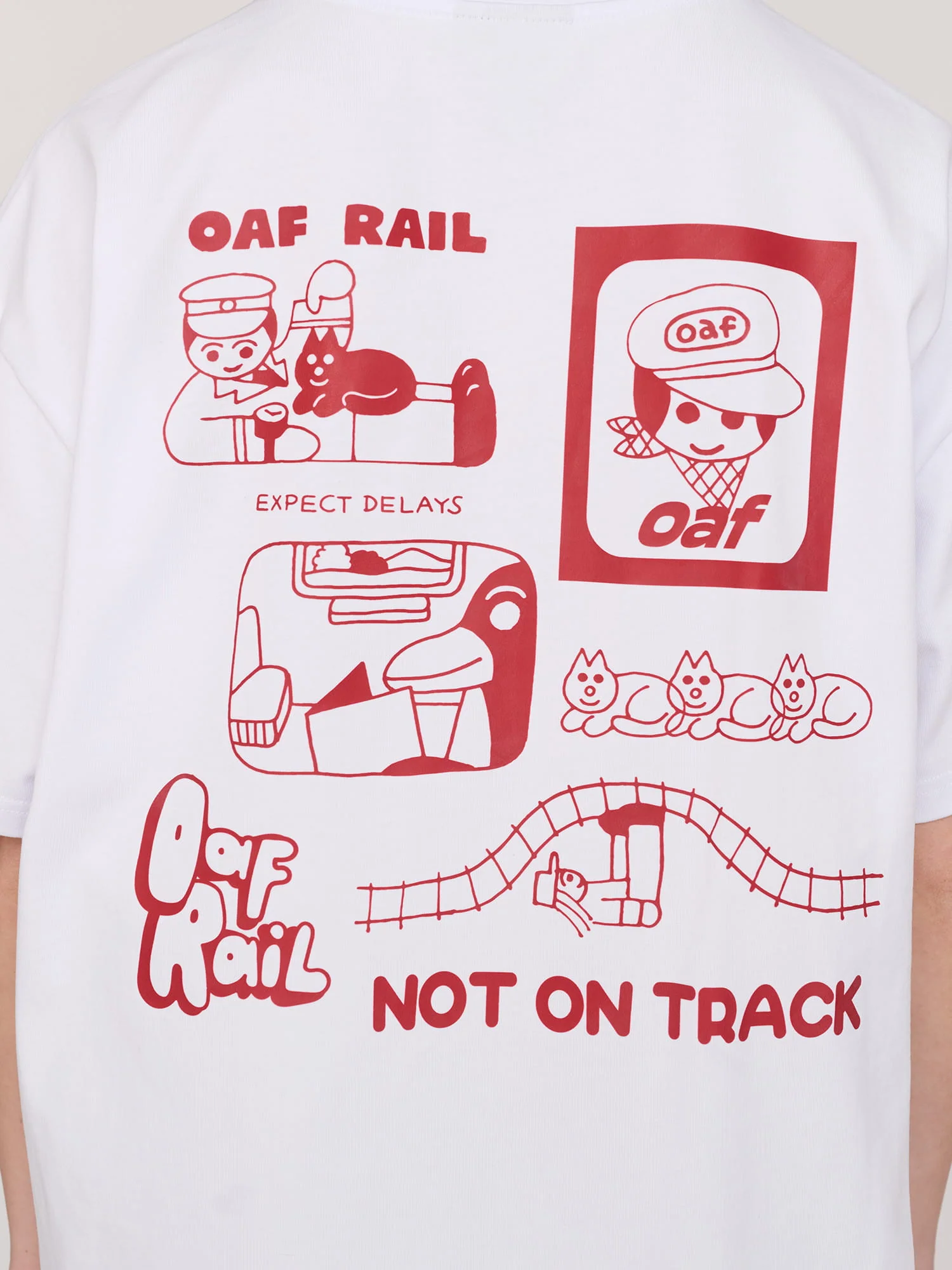 Not On The Track T-shirt - Image 2