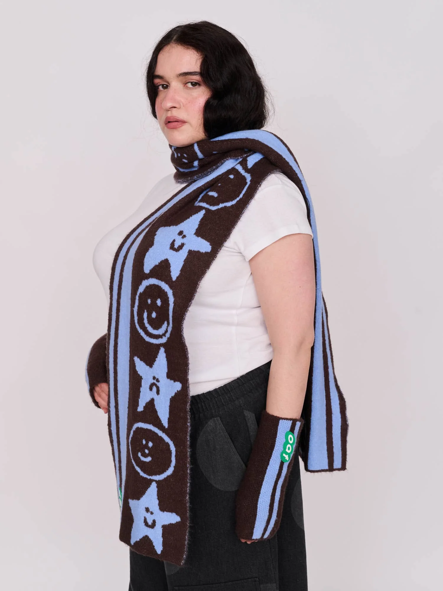 Oaf Around Wrist Warmers - Image 6