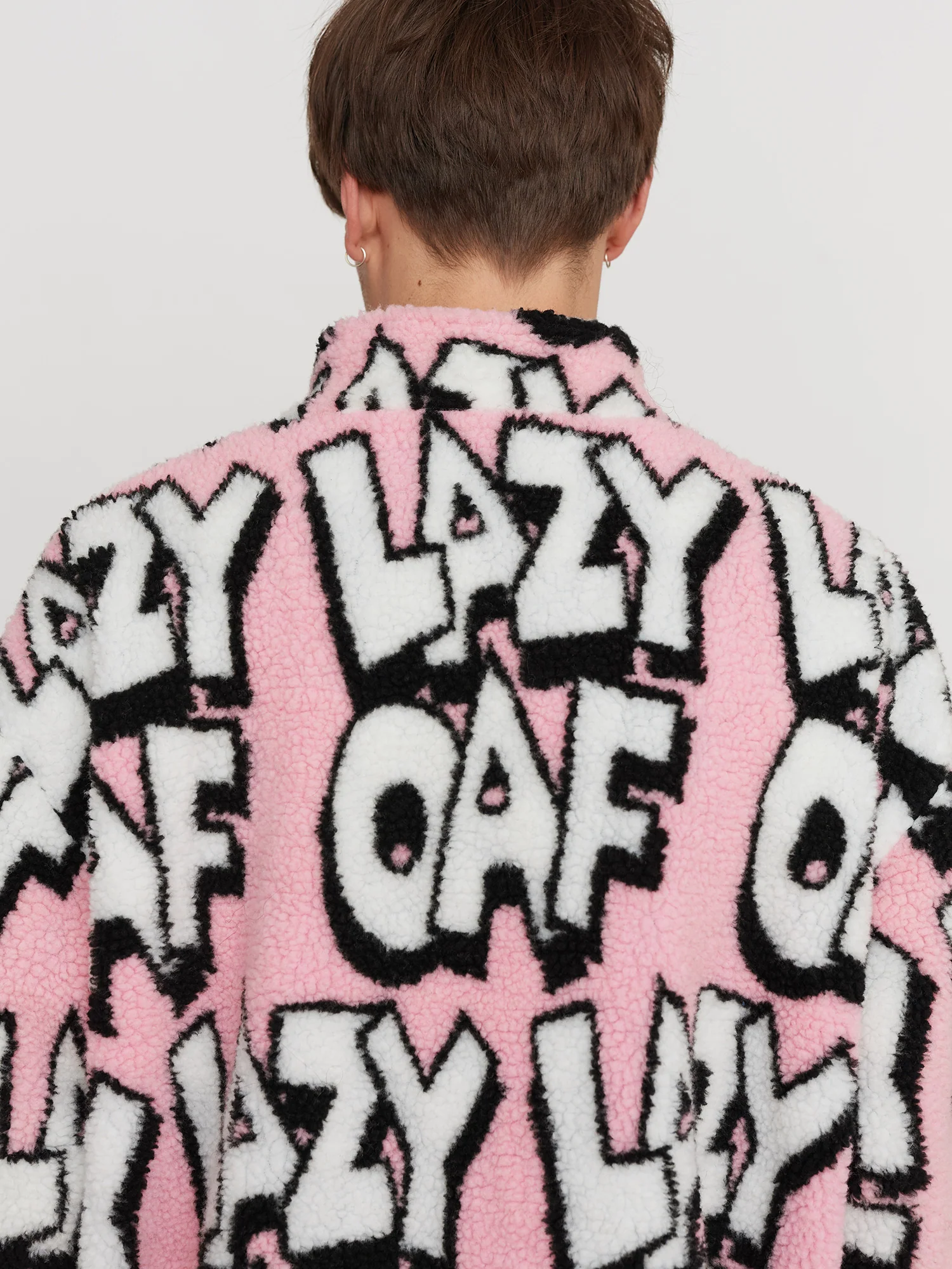 Oaf Cartoon 1/4 Zip Fleece - Image 4