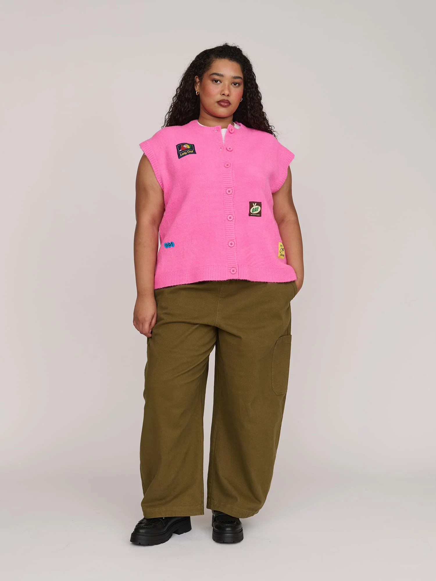 Oaf Labels Button Through Vest - Image 4