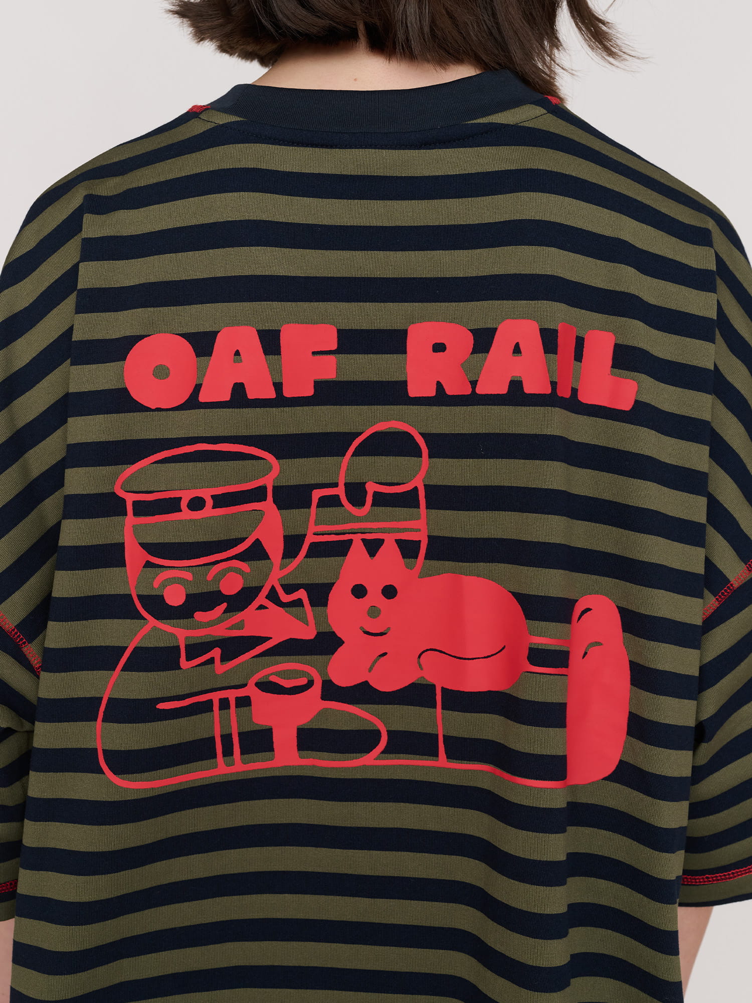 Oaf Rail Big Square T-shirt - Image 3