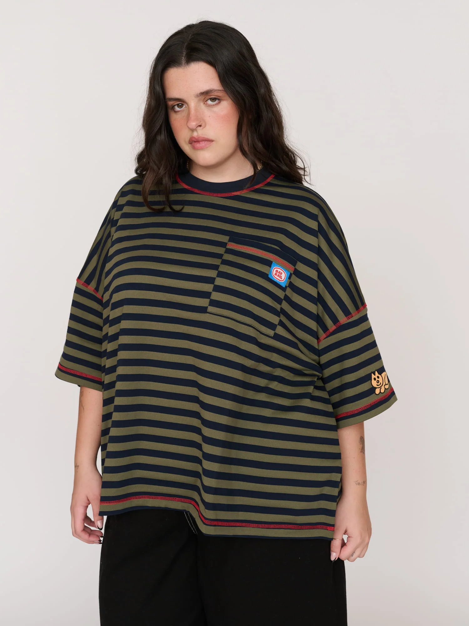 Oaf Rail Big Square T-shirt - Image 4
