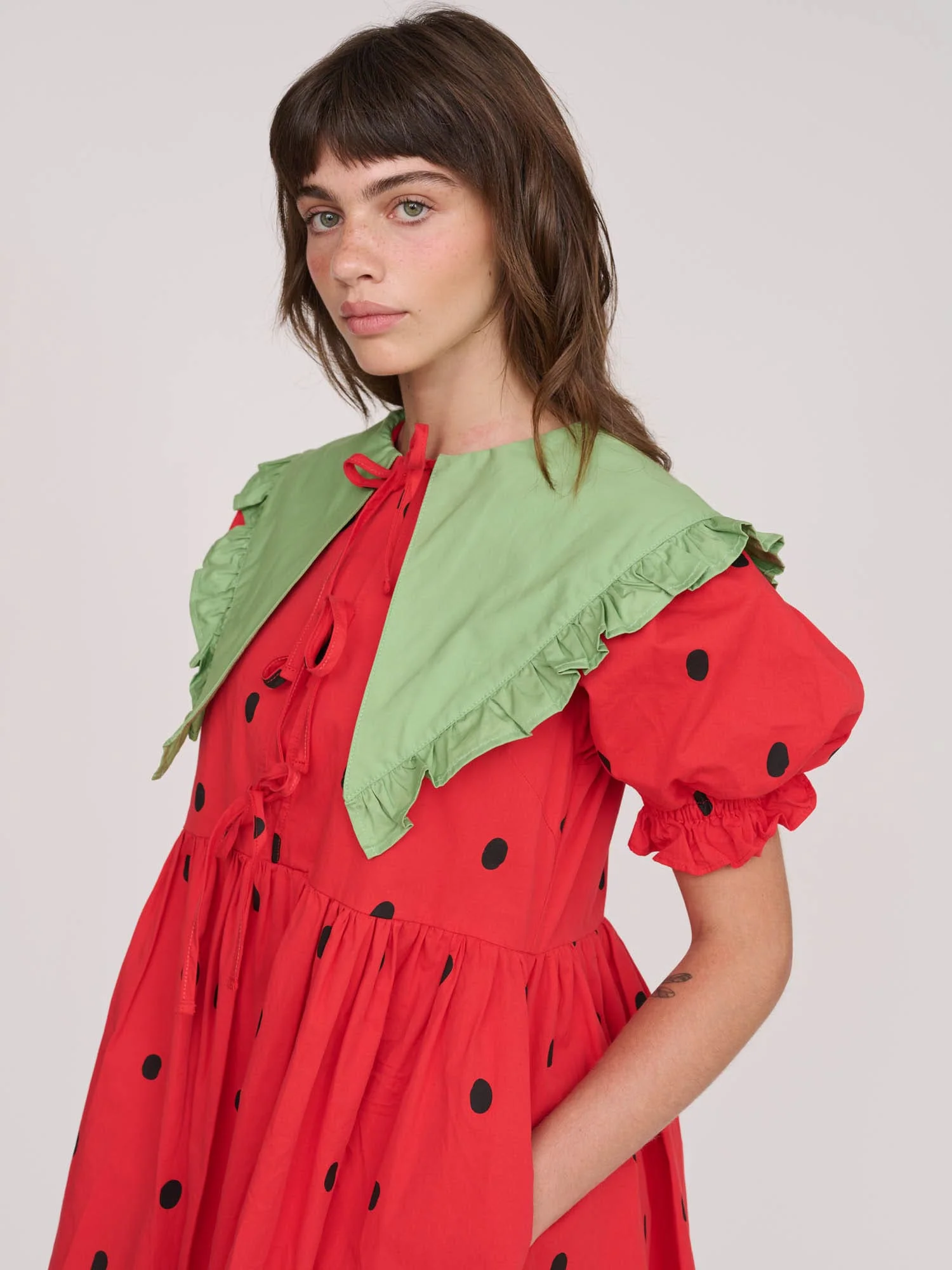 Strawberry Mini Dress - Image 4