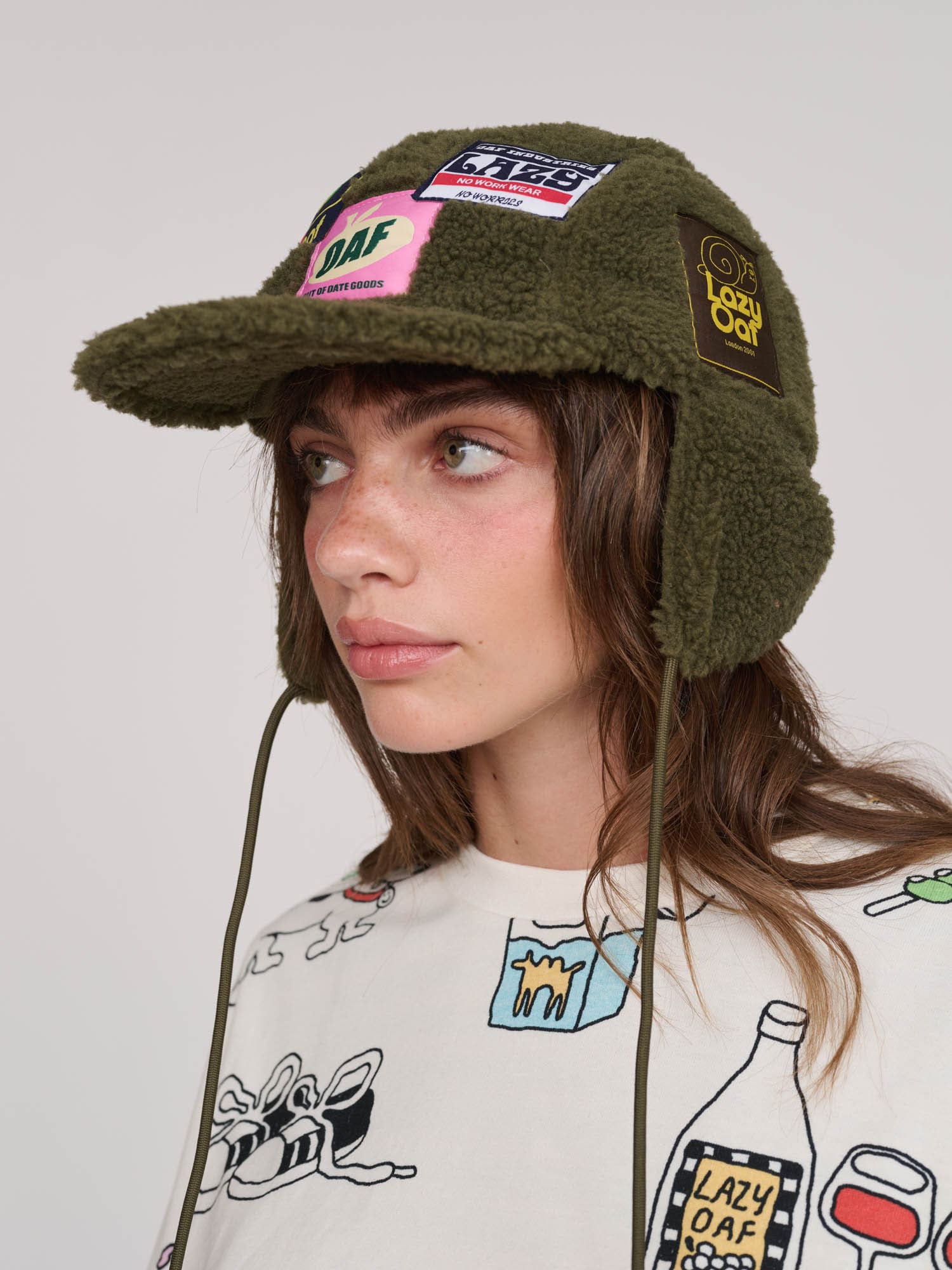 Oafing Around Ear Warmer Cap