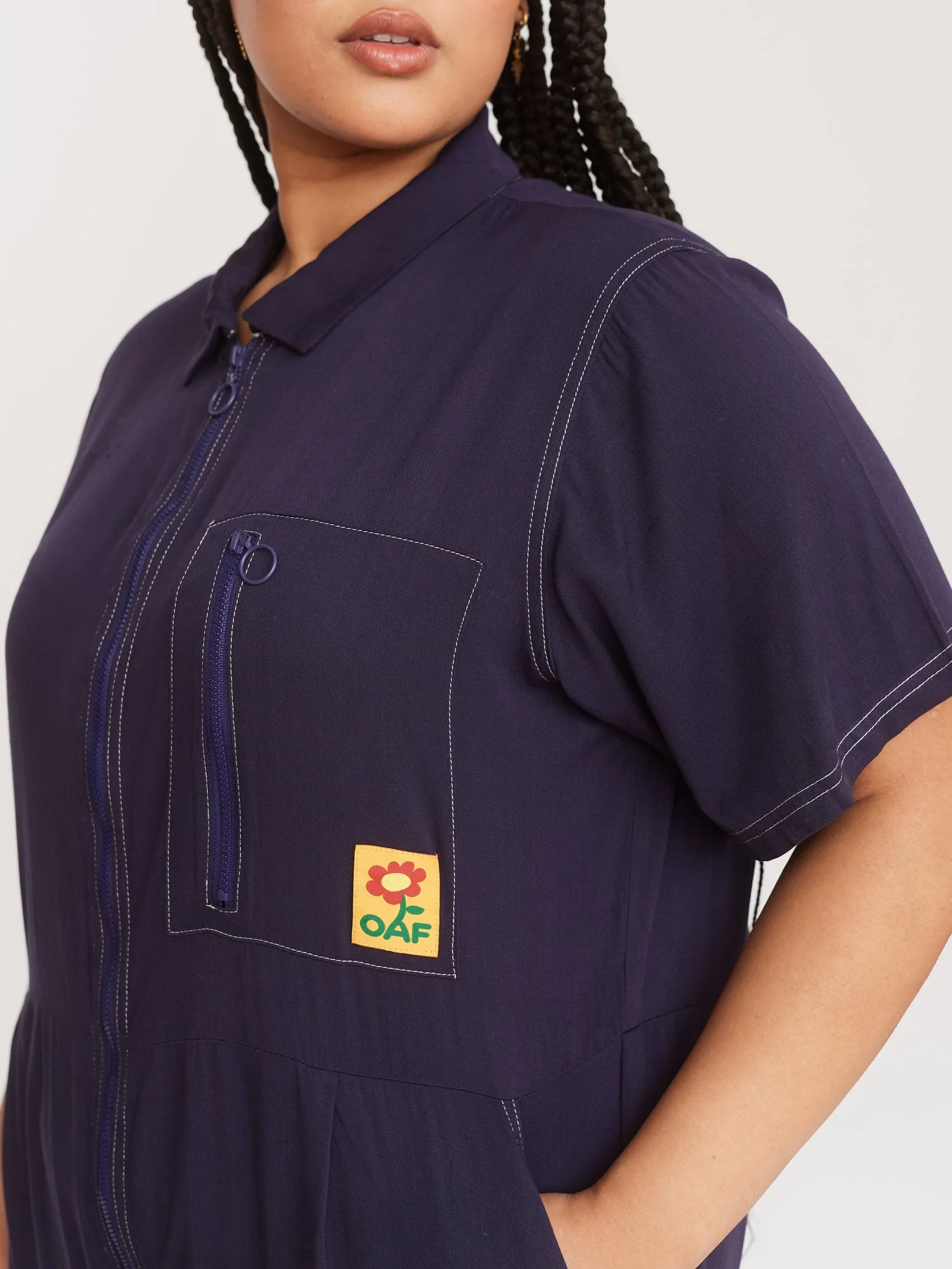 Out of Oaffice Smock Jumpsuit - Image 4