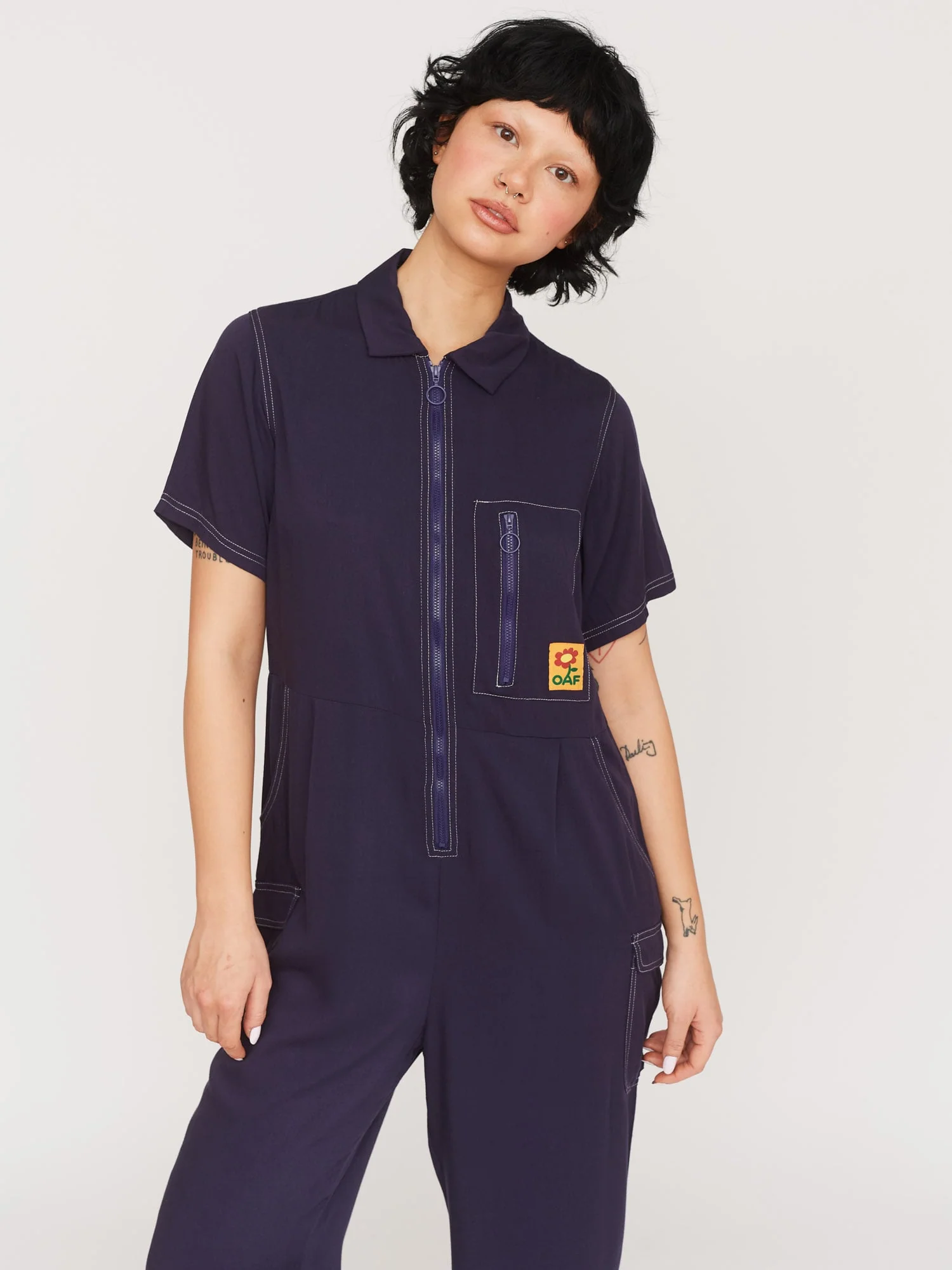Out of Oaffice Smock Jumpsuit - Image 6