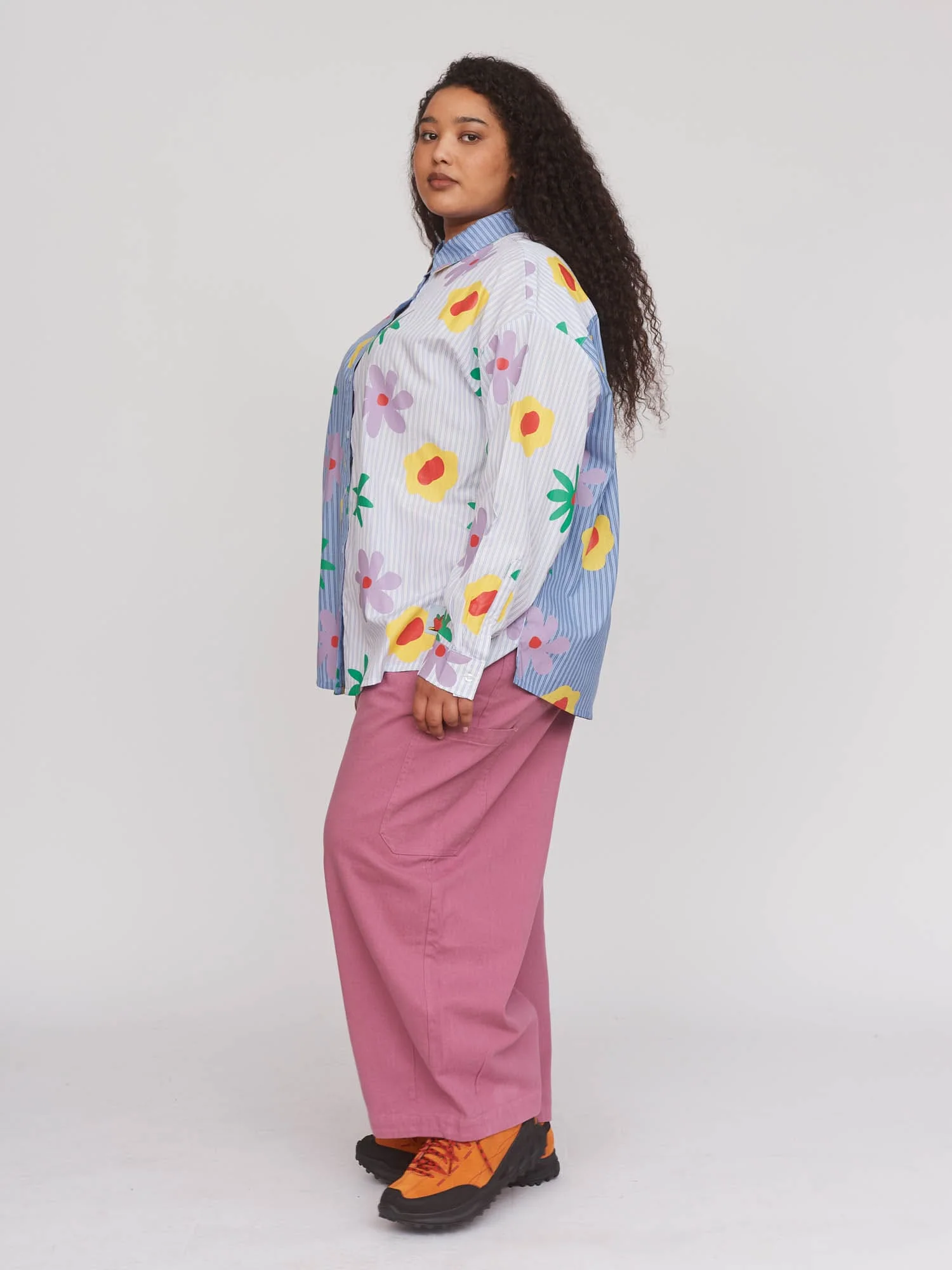Outsiders Division x Lazy Oaf Flowered Shirt - Image 8