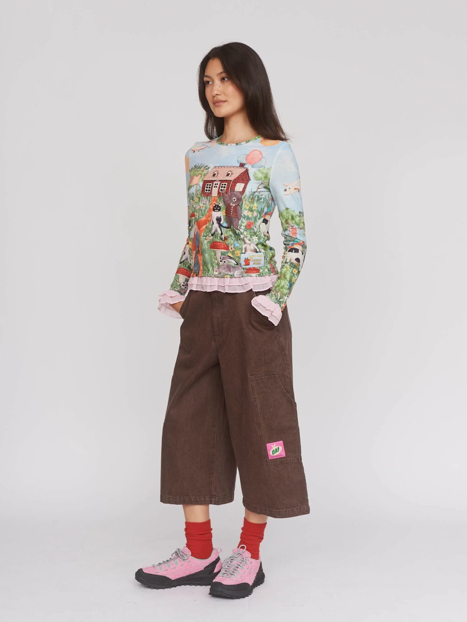 Outsiders Division x Lazy Oaf Garden Top - Image 5