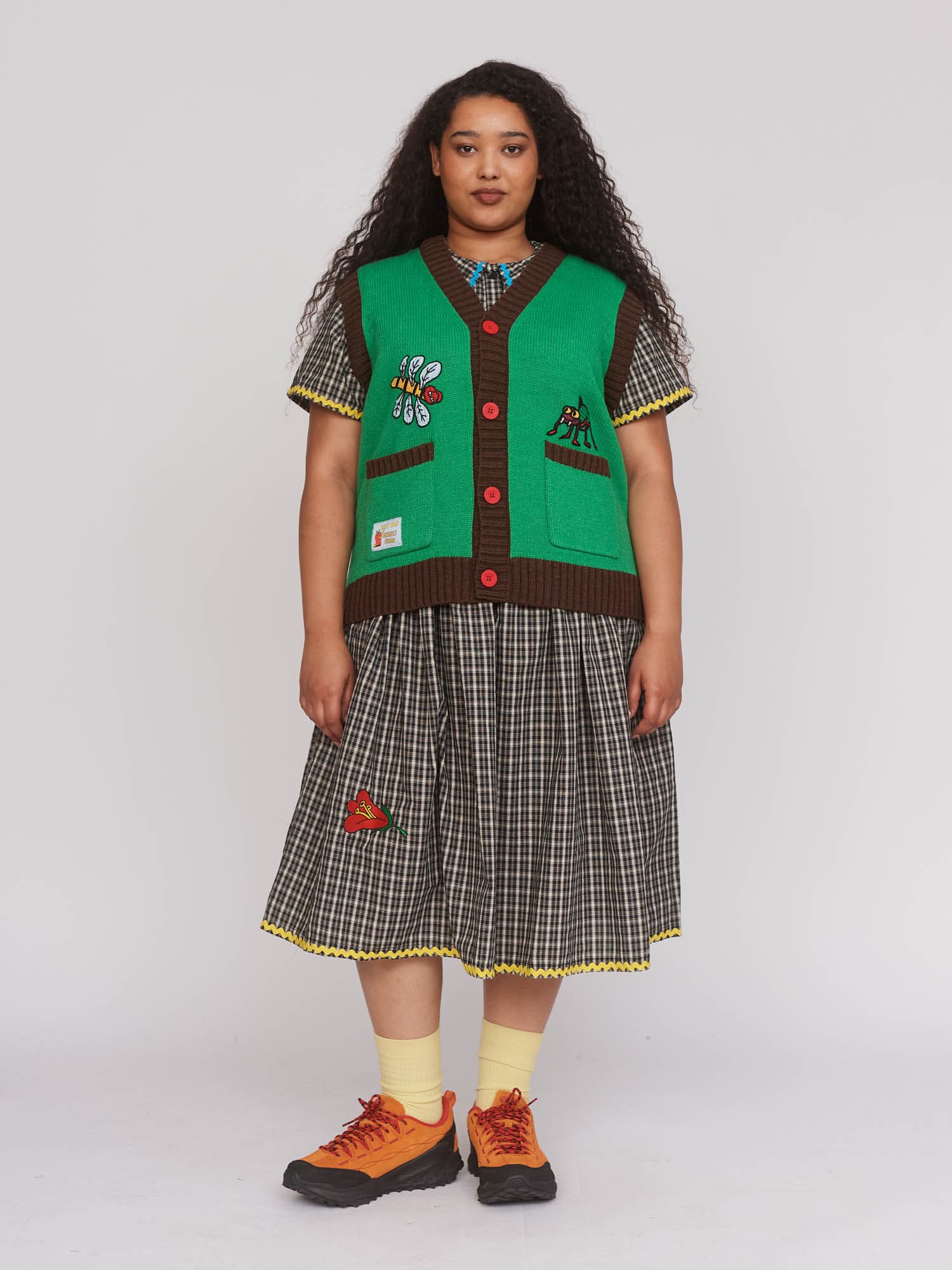 Outsiders Division x Lazy Oaf Knitted Vest - Image 4