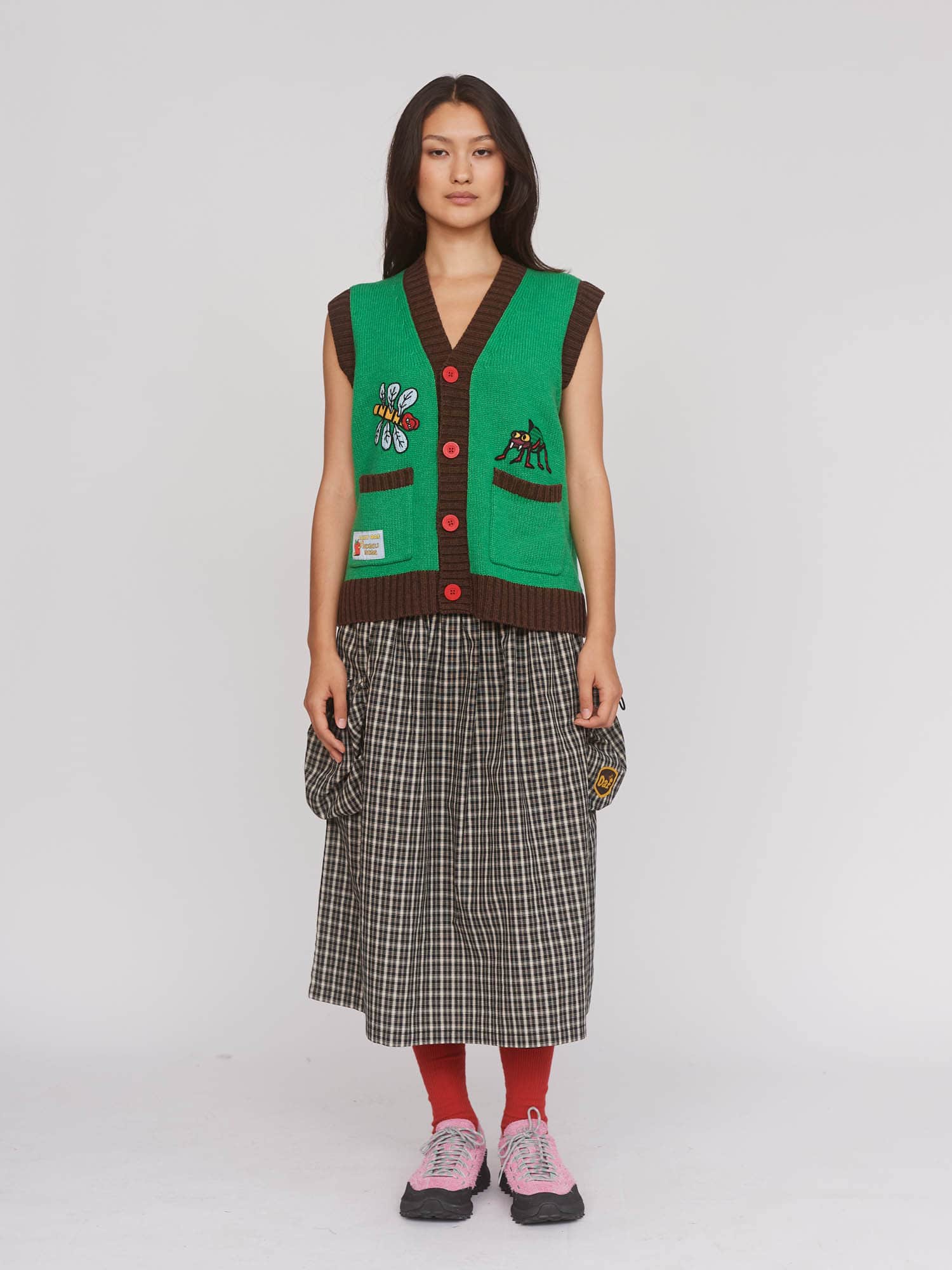 Outsiders Division x Lazy Oaf Knitted Vest - Image 6