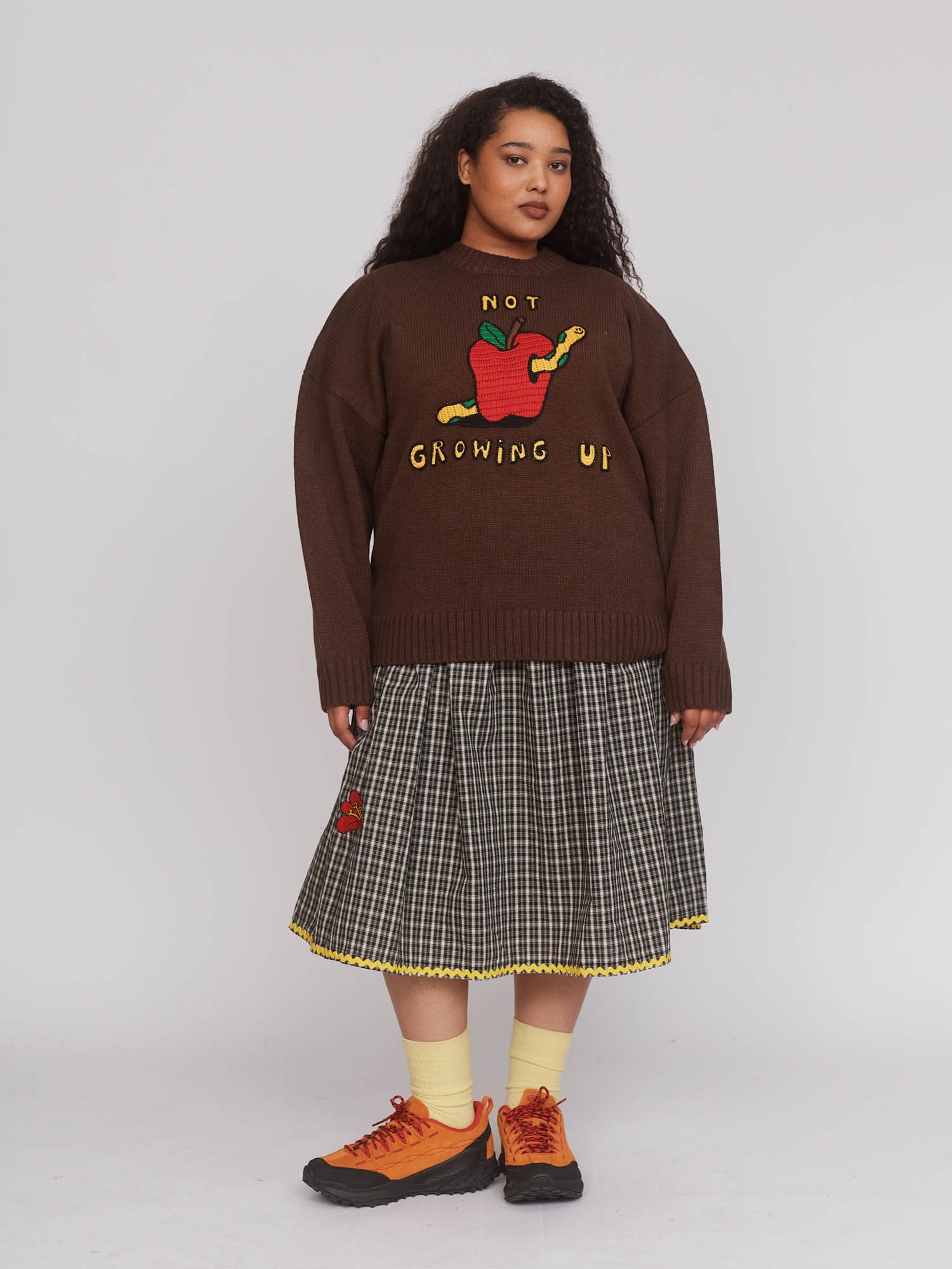 Outsiders Division x Lazy Oaf Not Growing Up Jumper - Image 3