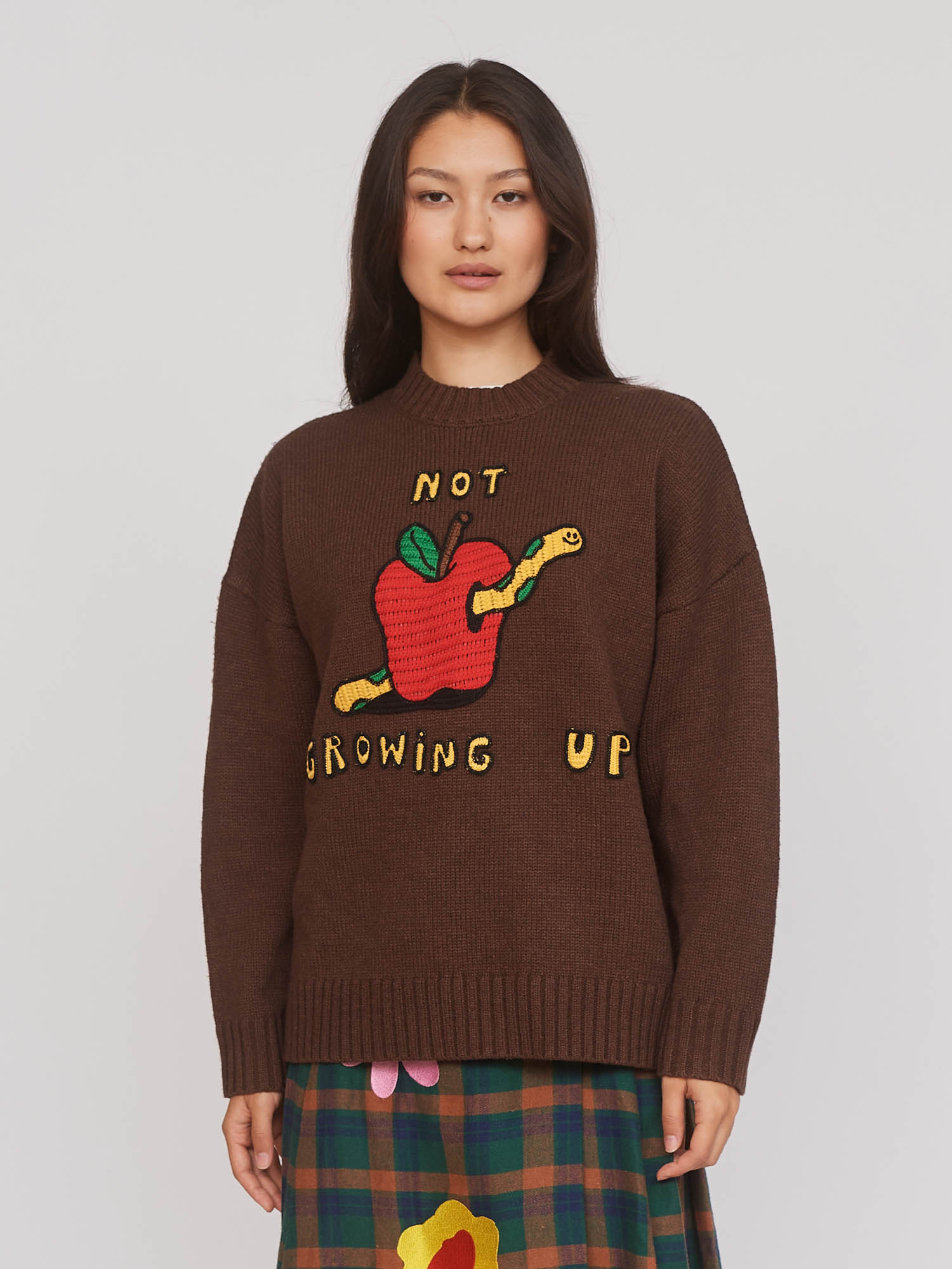 Outsiders Division x Lazy Oaf Not Growing Up Jumper - Image 5