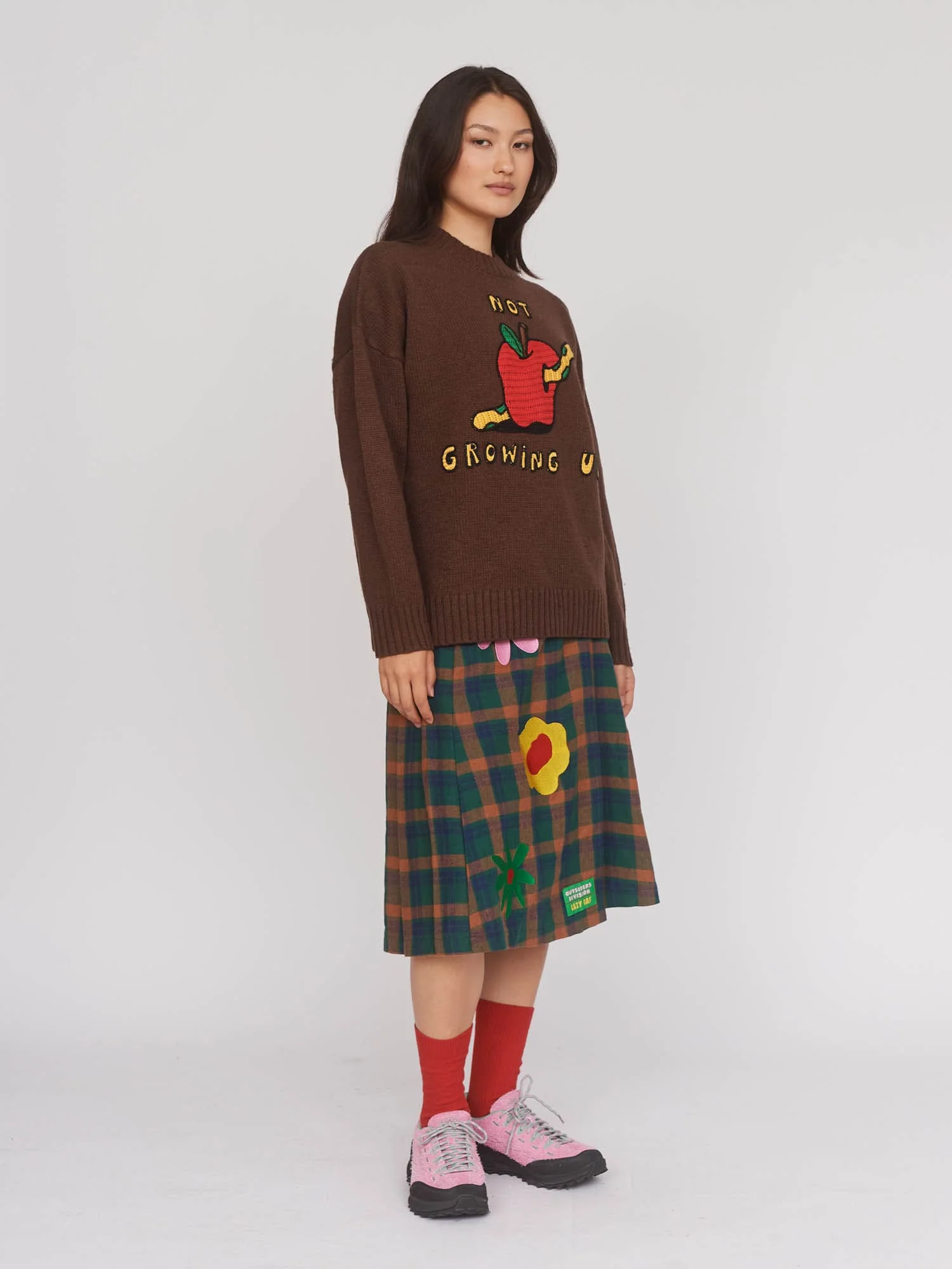 Outsiders Division x Lazy Oaf Not Growing Up Jumper - Image 8
