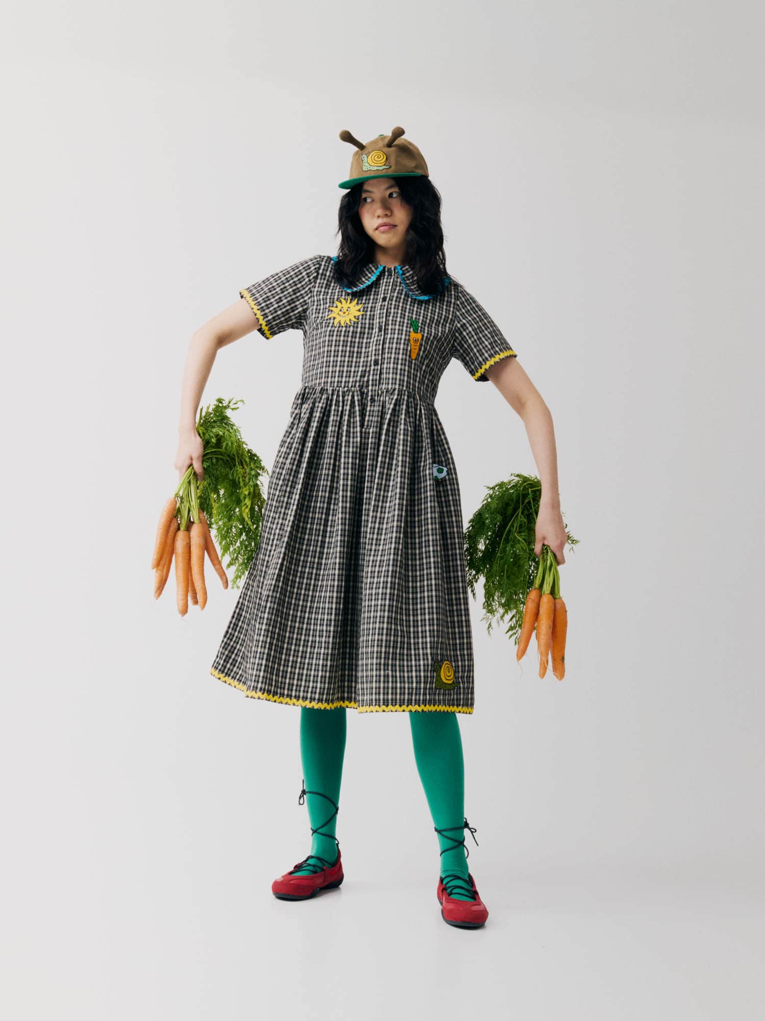 Outsiders Division x Lazy Oaf Ric Rac Dress - Image 2
