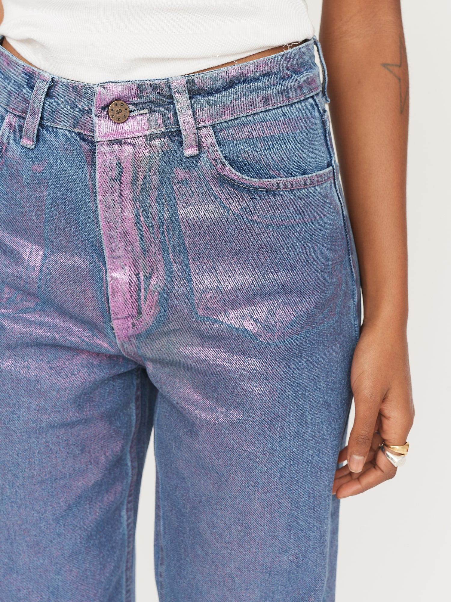 Paint It Pink Jeans - Image 3