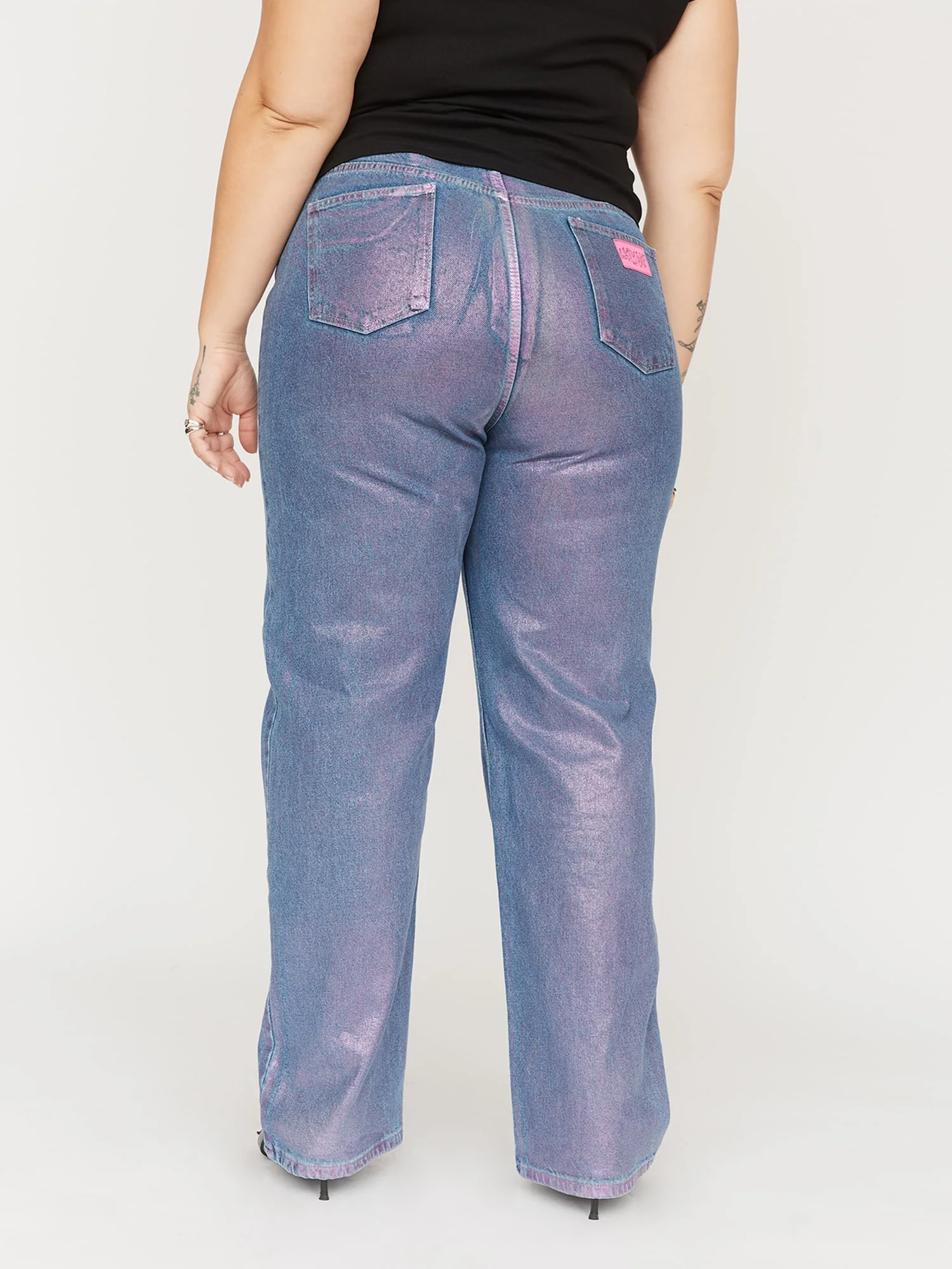 Paint It Pink Jeans - Image 6