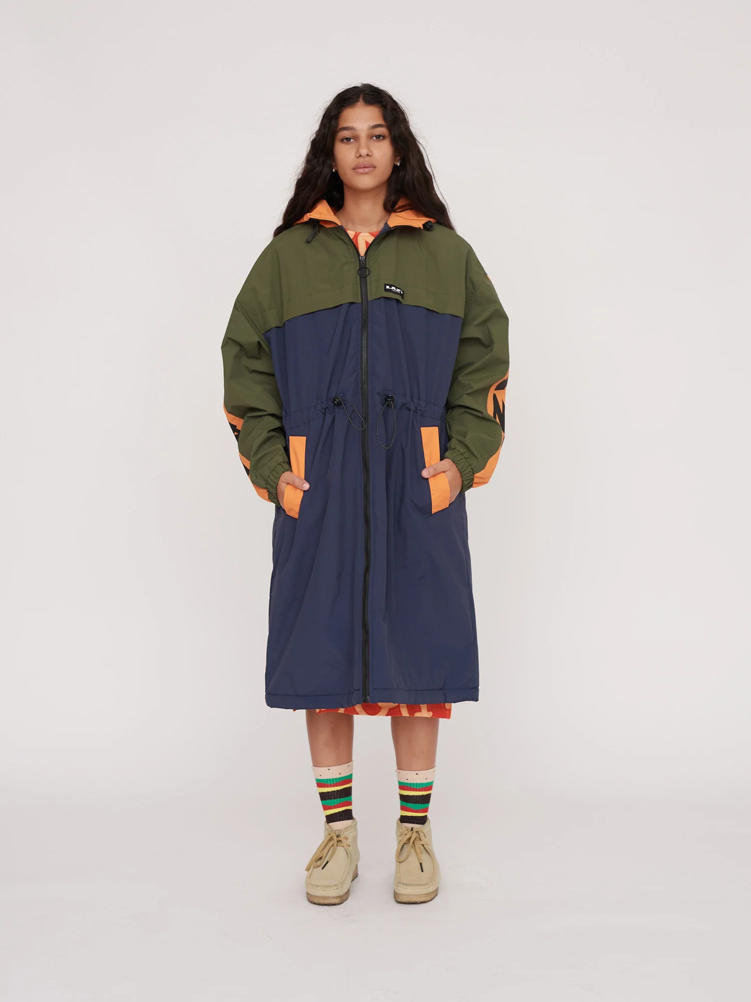 Panelled Oversized Parka - Image 6
