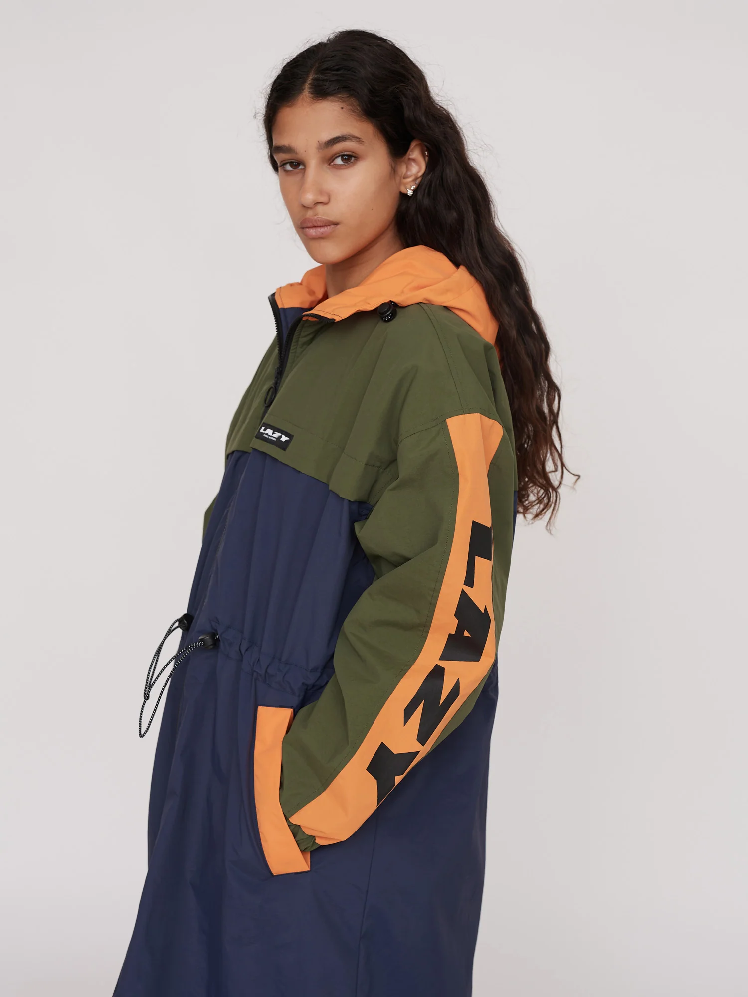 Panelled Oversized Parka - Image 8