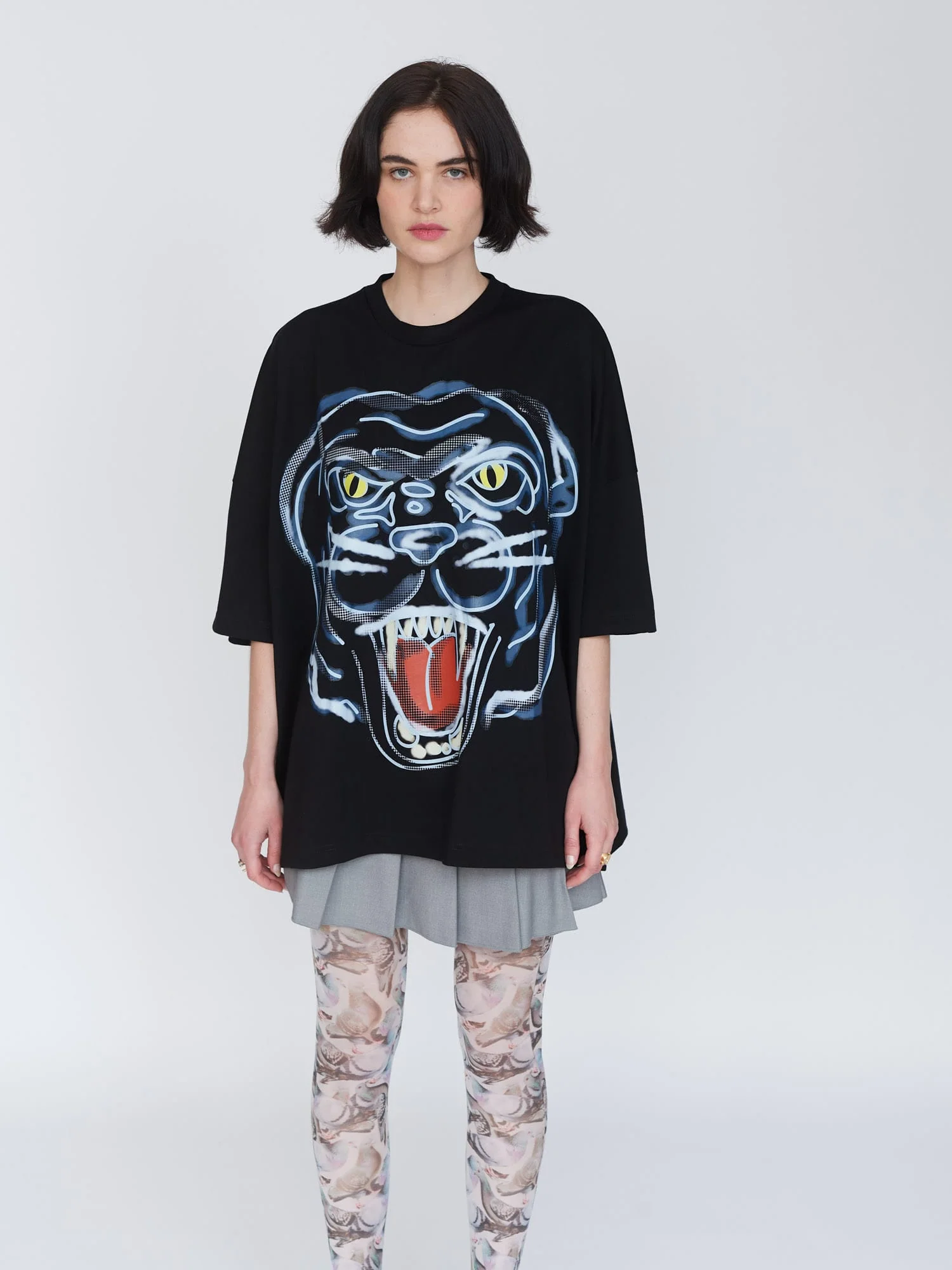 Panther Big Square Tee