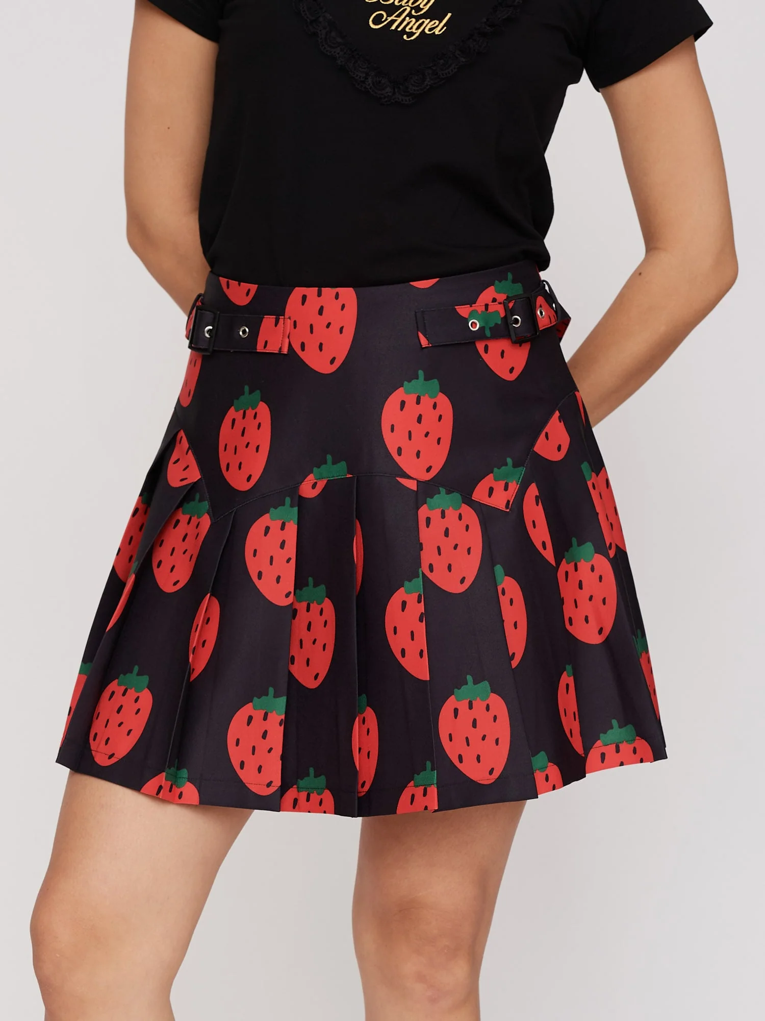 Picking Strawberries Mini Skirt - Image 5