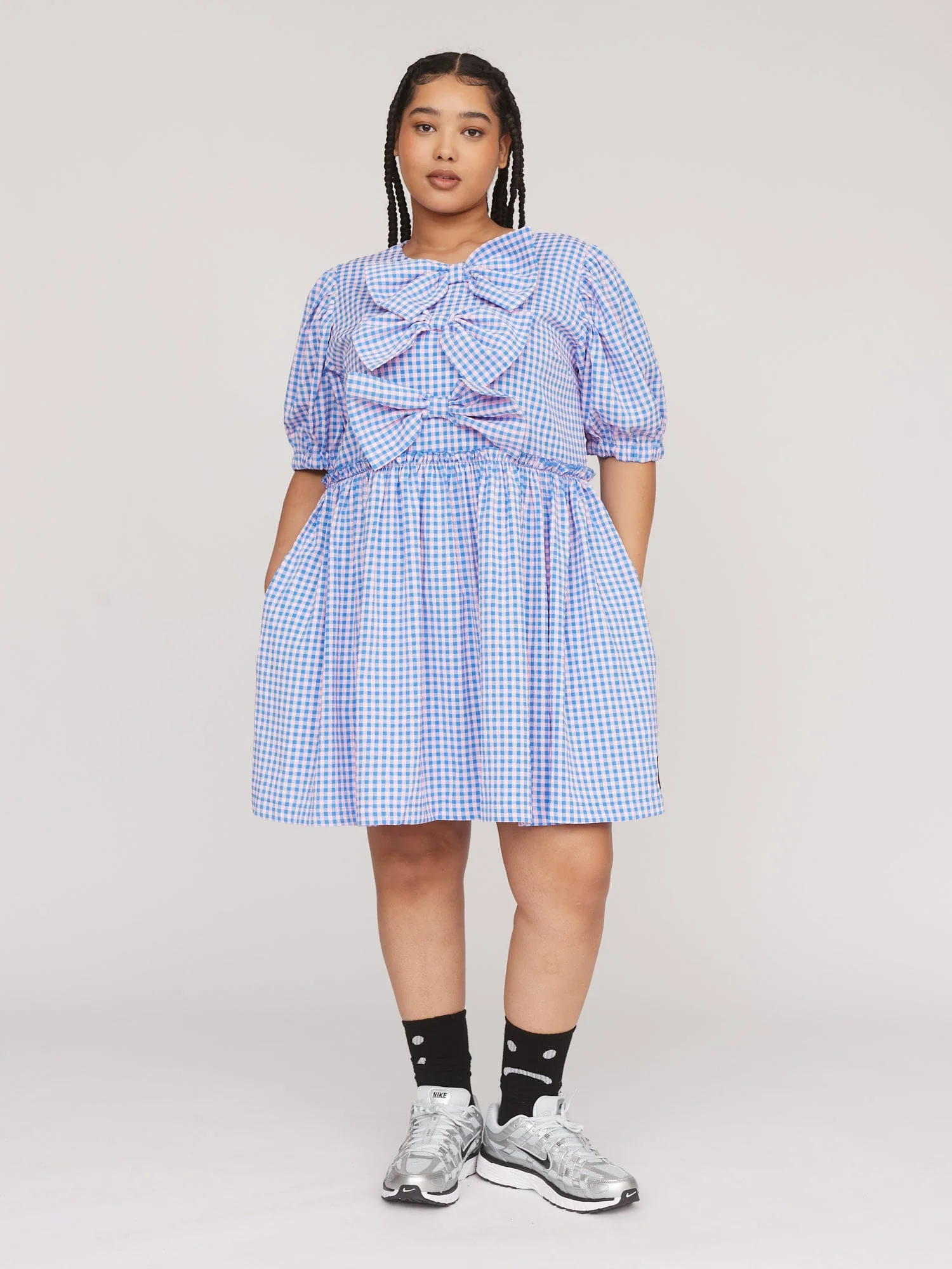 Picnic Bow Smock Dress - Image 6