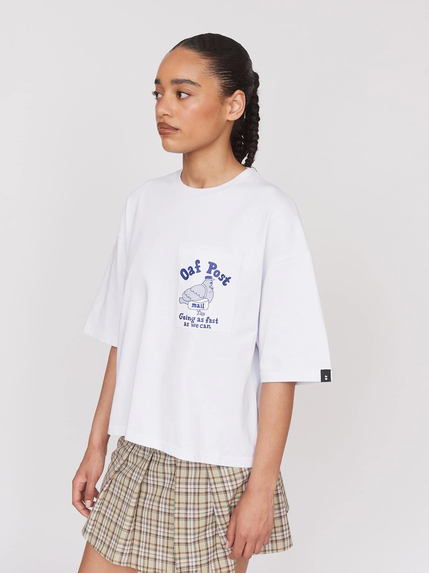 Pigeon Post Boxy T-shirt - Image 6