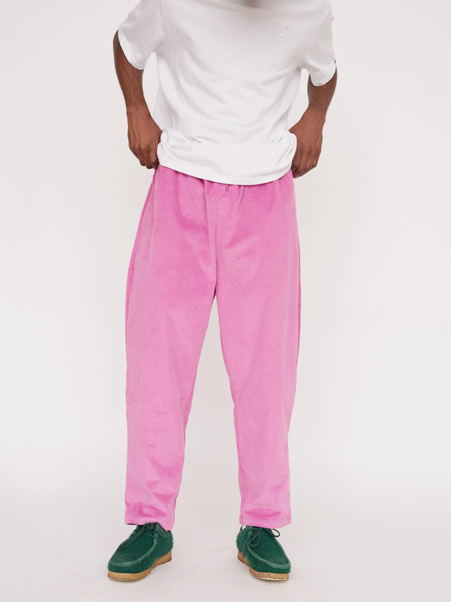 Pink Custard Cord Pants - Image 6