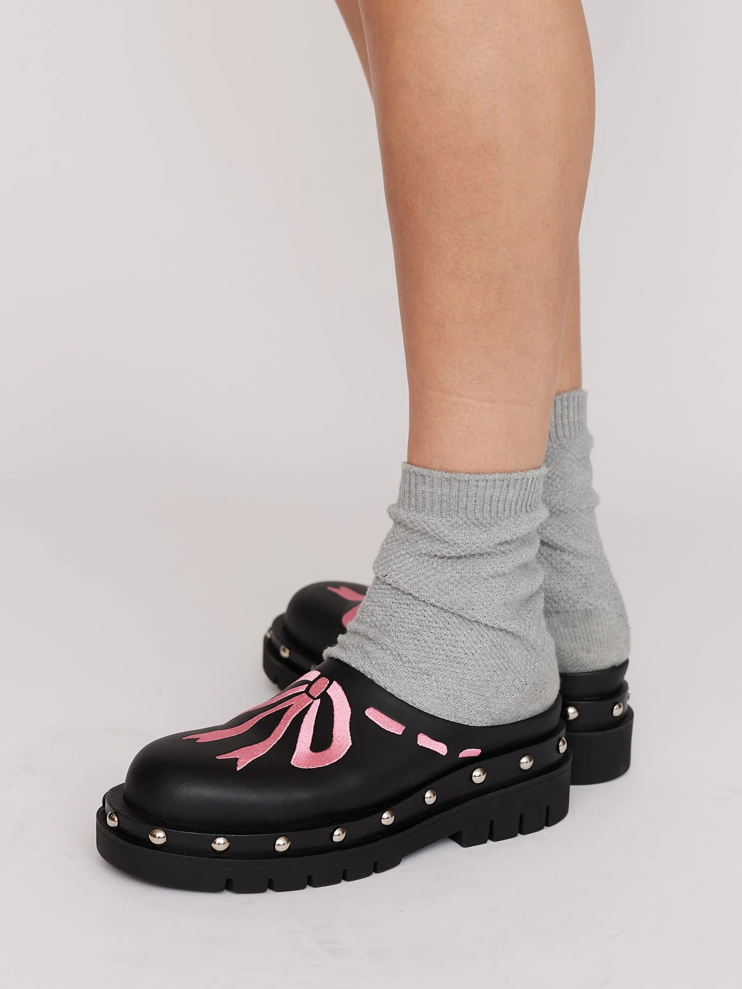 Black Pretty Tough Clogs - Image 4