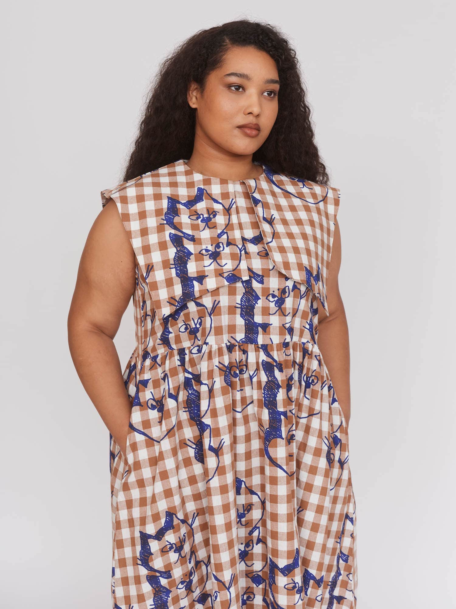 Purrfect Smock Dress - Image 3