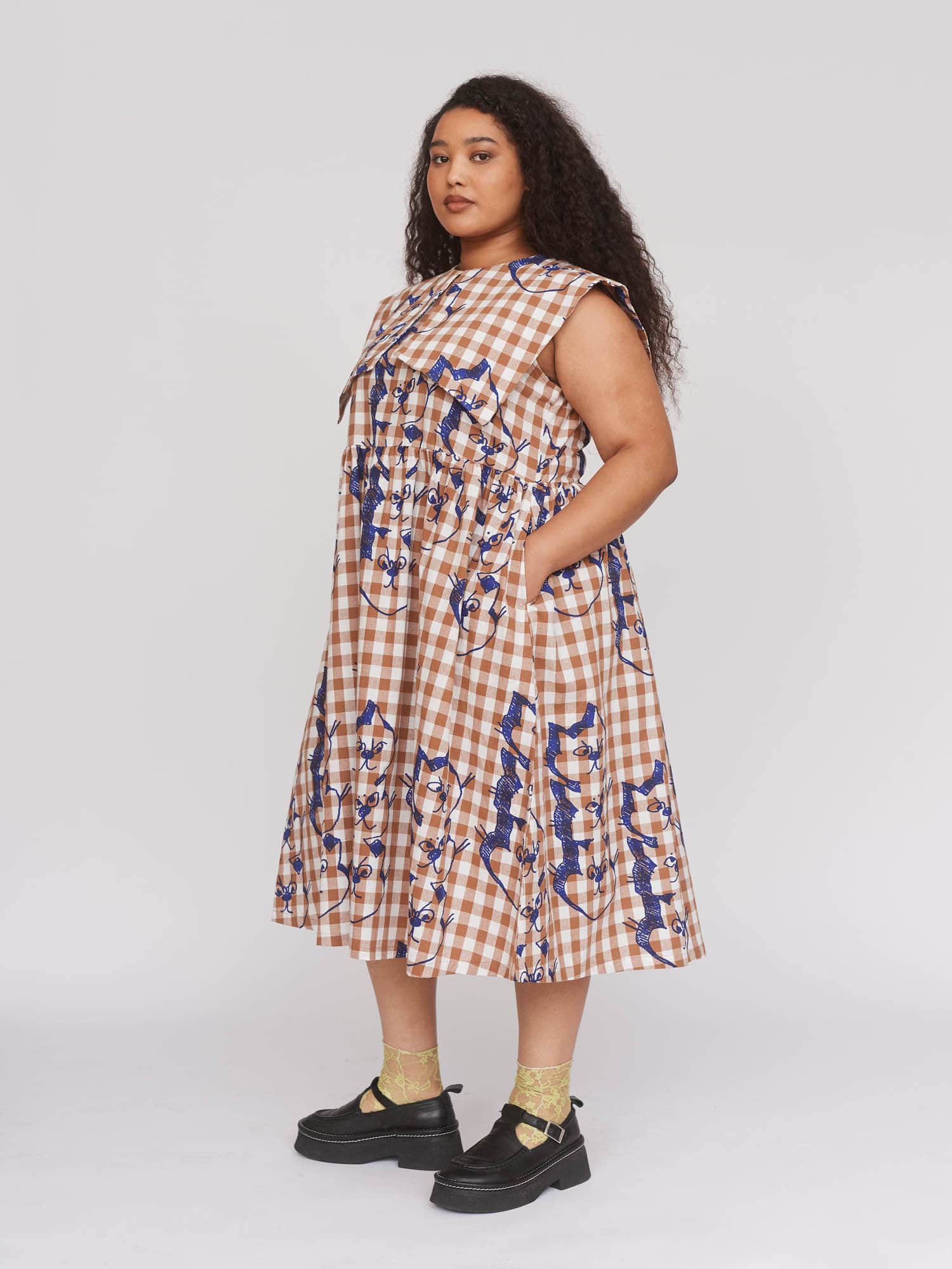 Purrfect Smock Dress - Image 7