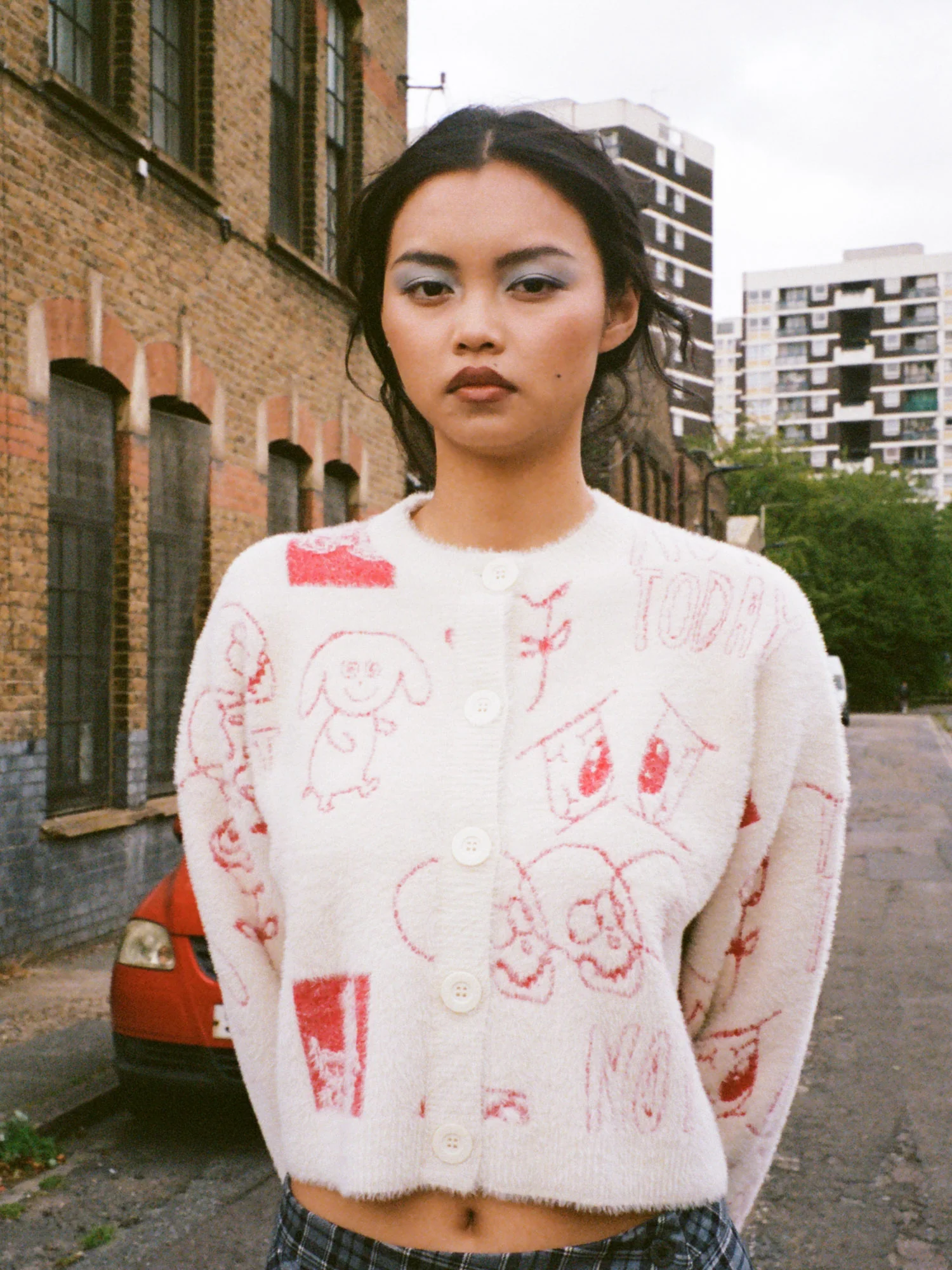 Roses Are Red Cardigan - Image 3