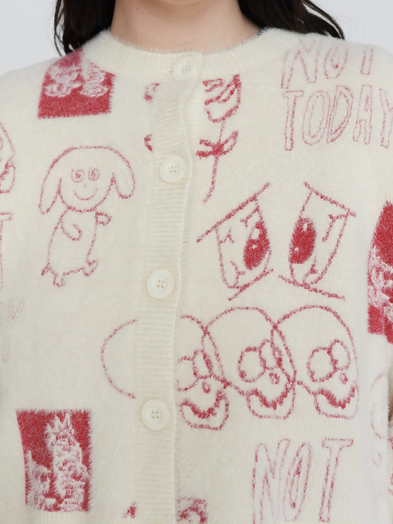 Roses Are Red Cardigan - Image 5
