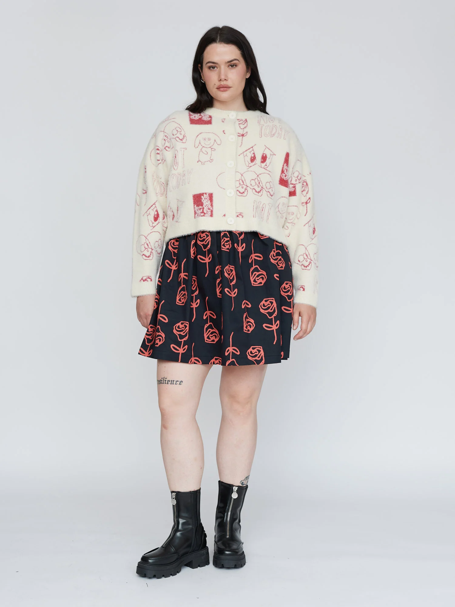 Roses Are Red Cardigan - Image 6