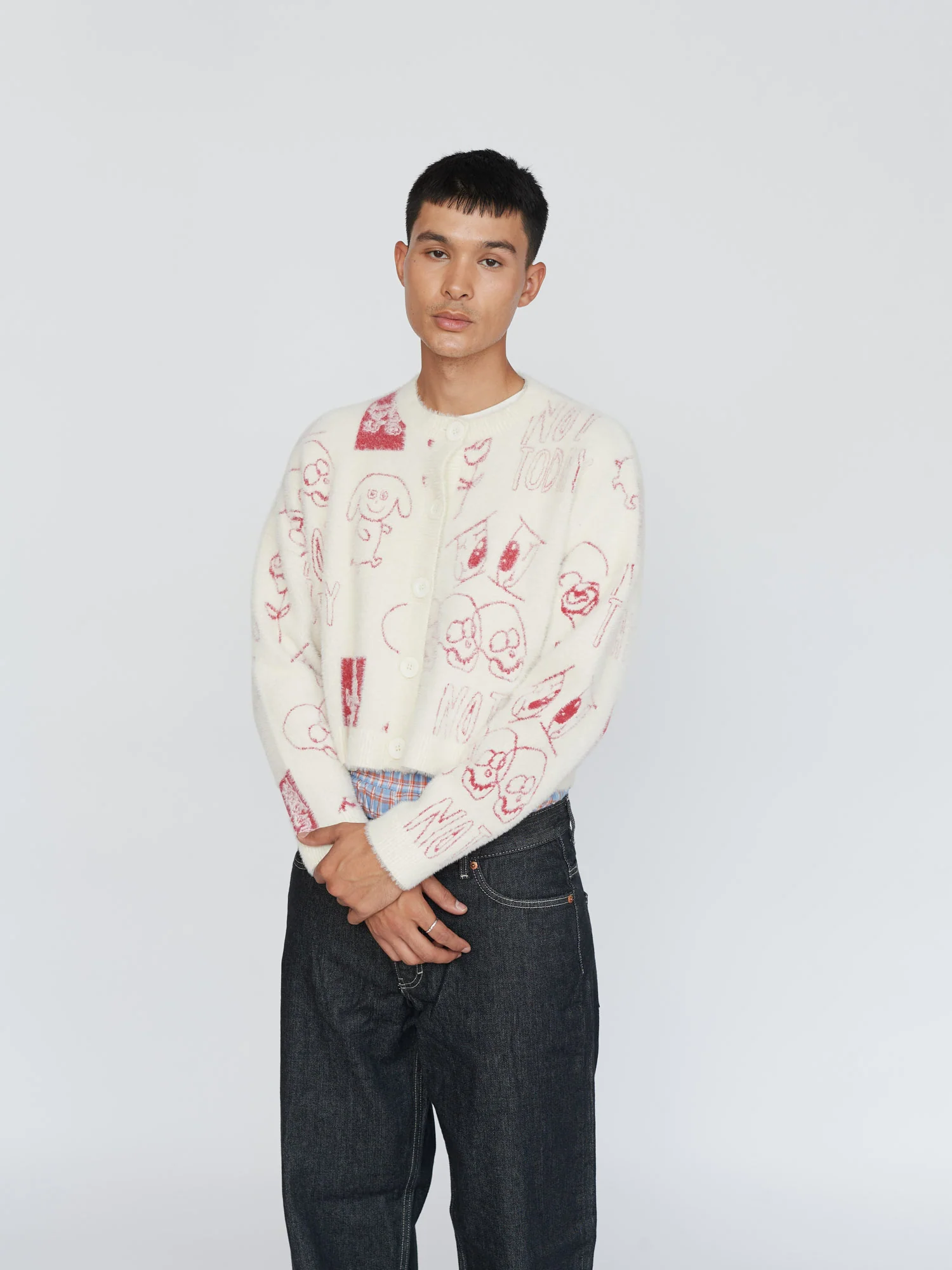 Roses Are Red Cardigan - Image 8