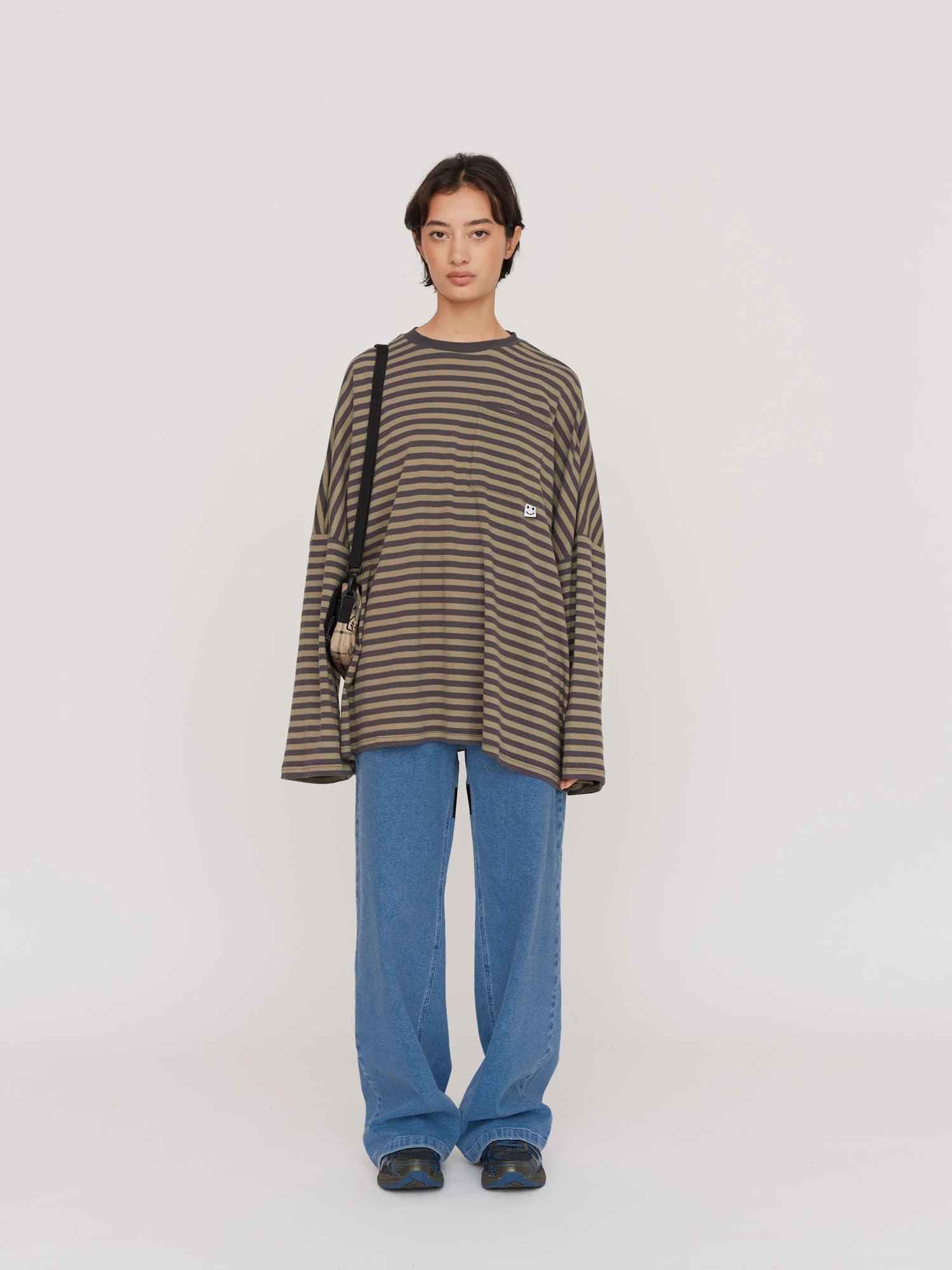 Sad Face Wide Leg Jeans - Image 8